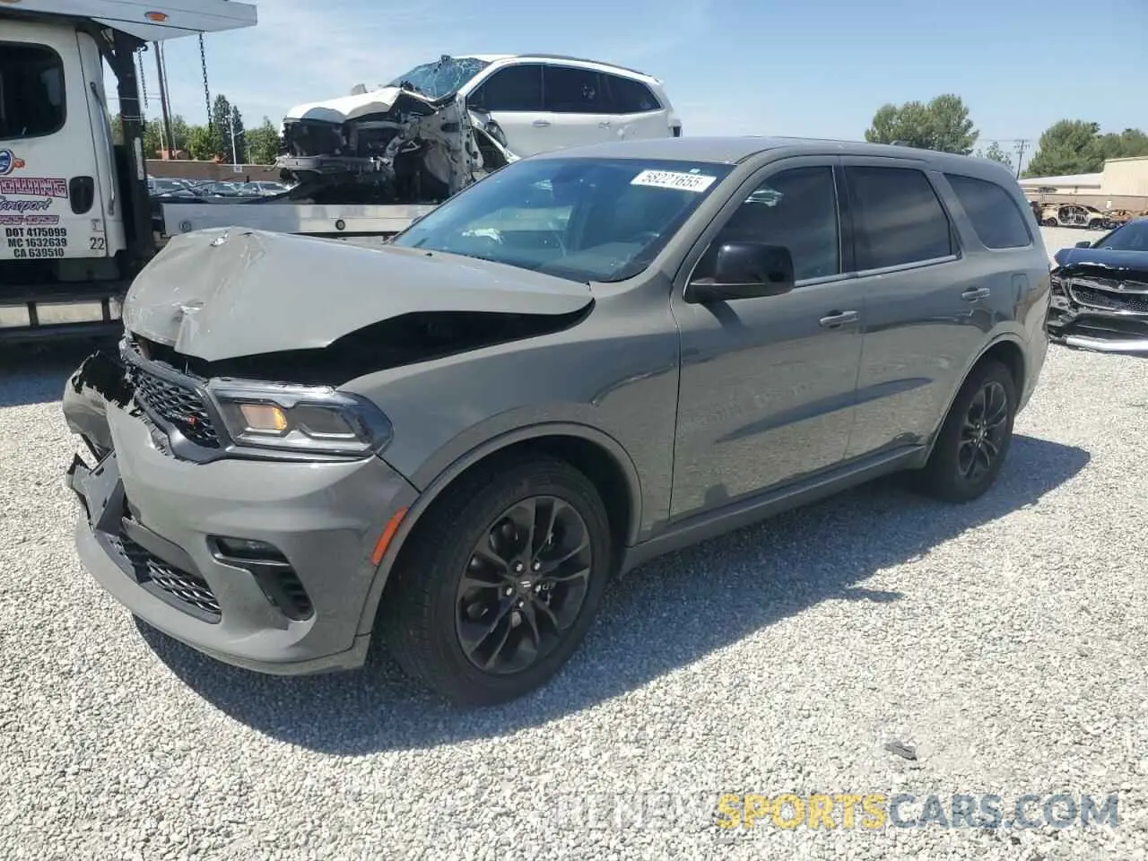 1 fotografías del automóvil dañado 1C4RDHDG8MC554375 DODGE DURANGO 2021