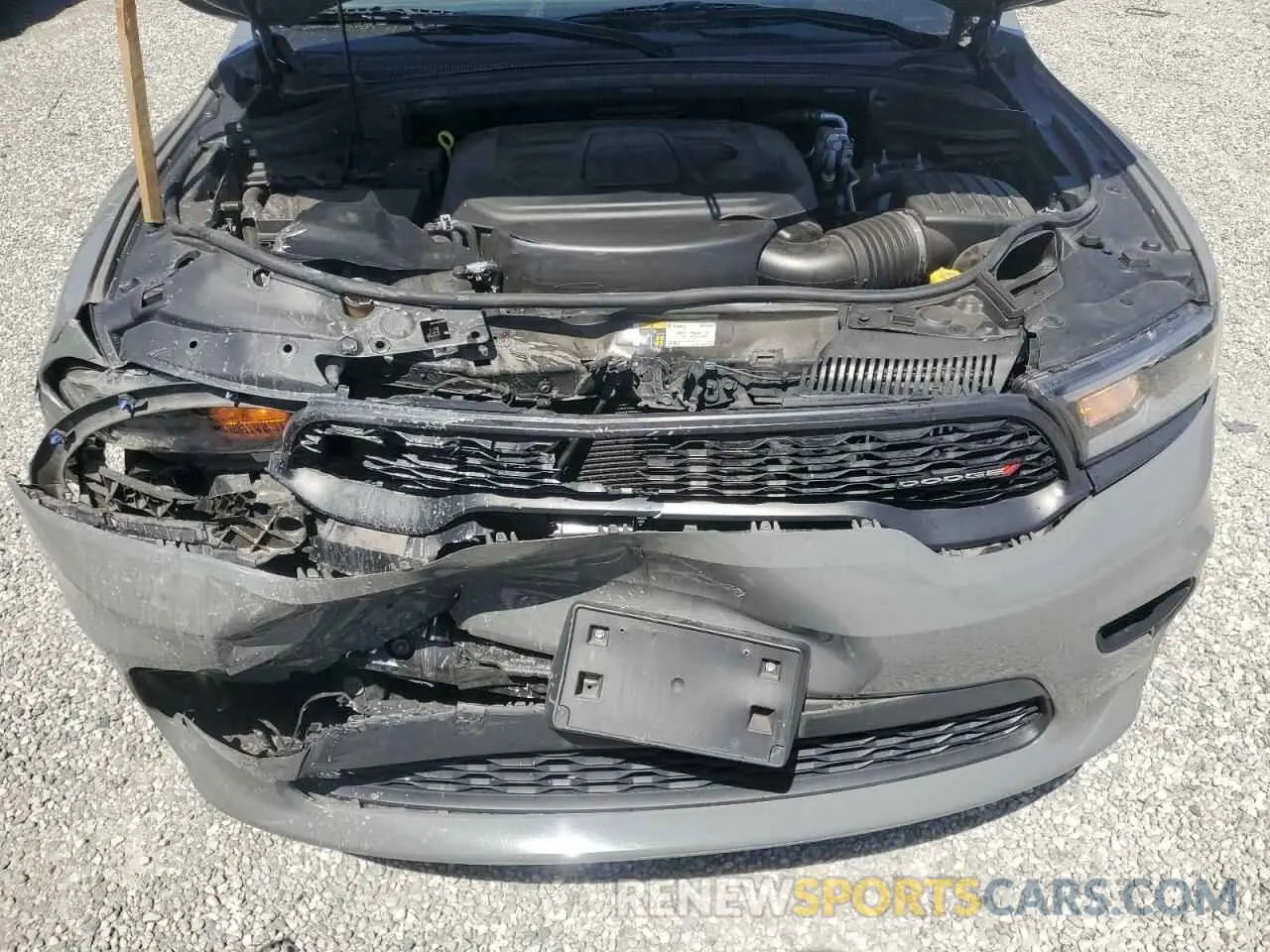 12 fotografías del automóvil dañado 1C4RDHDG8MC554375 DODGE DURANGO 2021