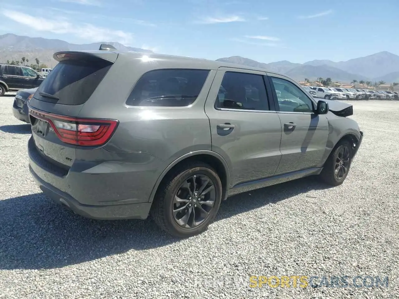 3 fotografías del automóvil dañado 1C4RDHDG8MC554375 DODGE DURANGO 2021