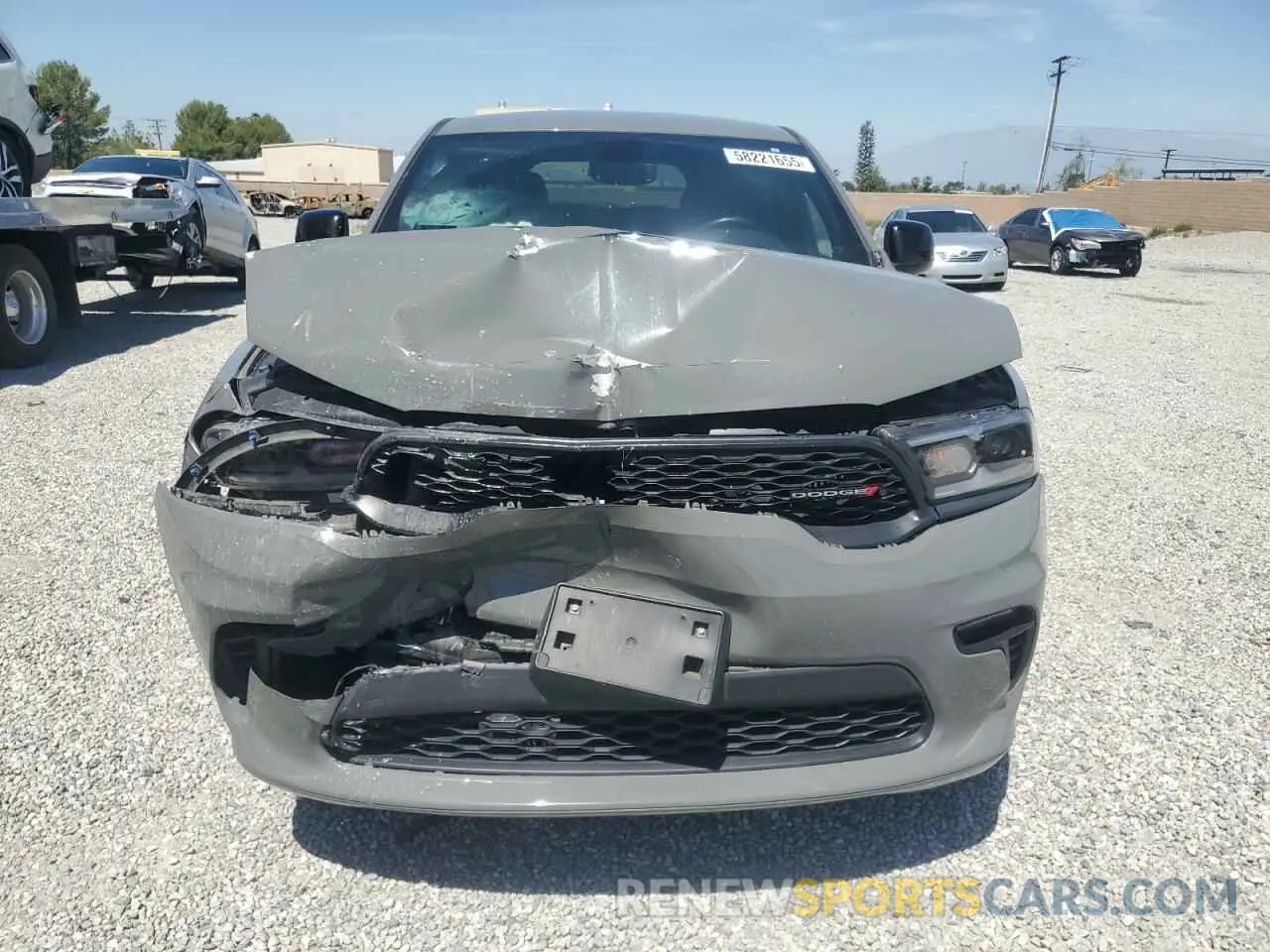 5 fotografías del automóvil dañado 1C4RDHDG8MC554375 DODGE DURANGO 2021