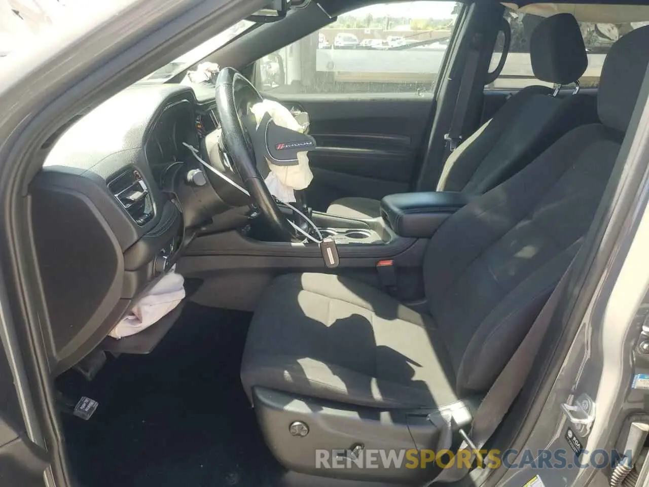 7 fotografías del automóvil dañado 1C4RDHDG8MC554375 DODGE DURANGO 2021