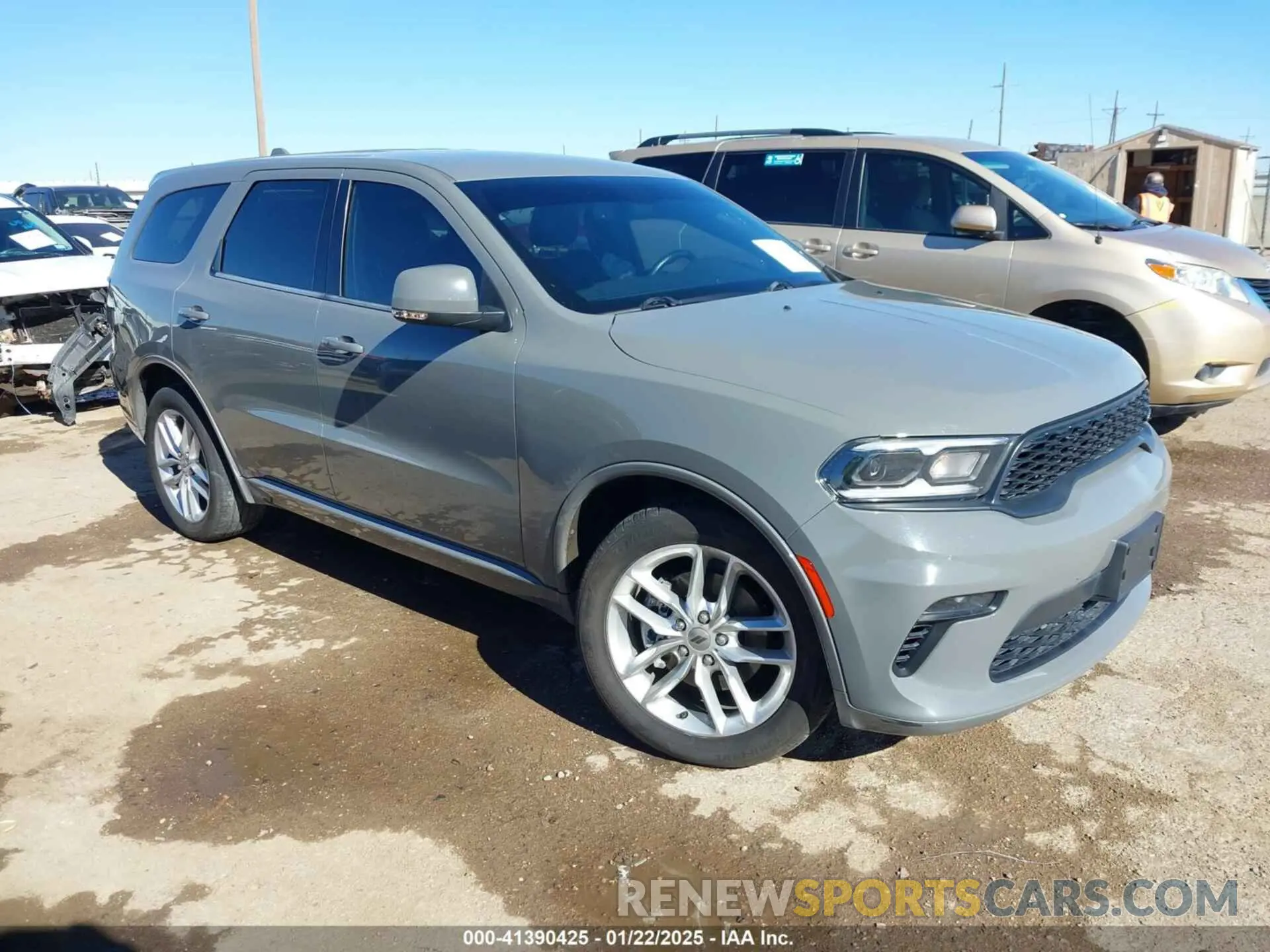1 fotografías del automóvil dañado 1C4RDHDG8MC626806 DODGE DURANGO 2021