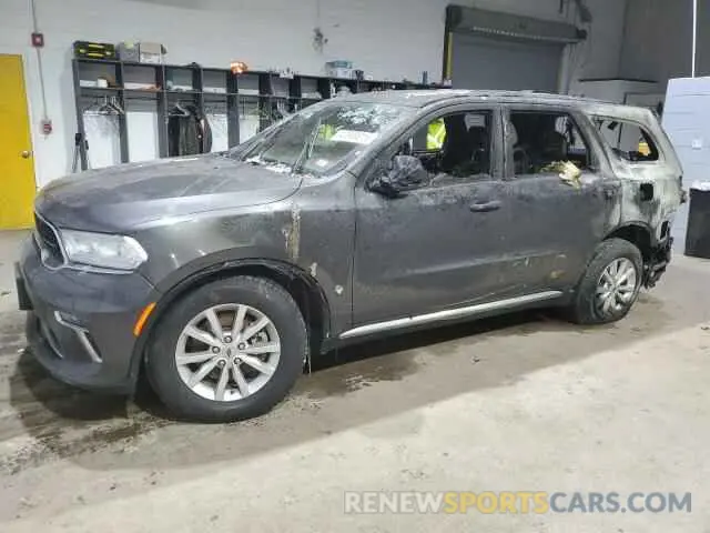 1 fotografías del automóvil dañado 1C4RDJAG0MC547335 DODGE DURANGO 2021