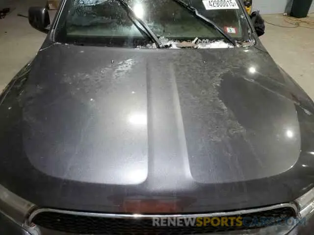 12 fotografías del automóvil dañado 1C4RDJAG0MC547335 DODGE DURANGO 2021