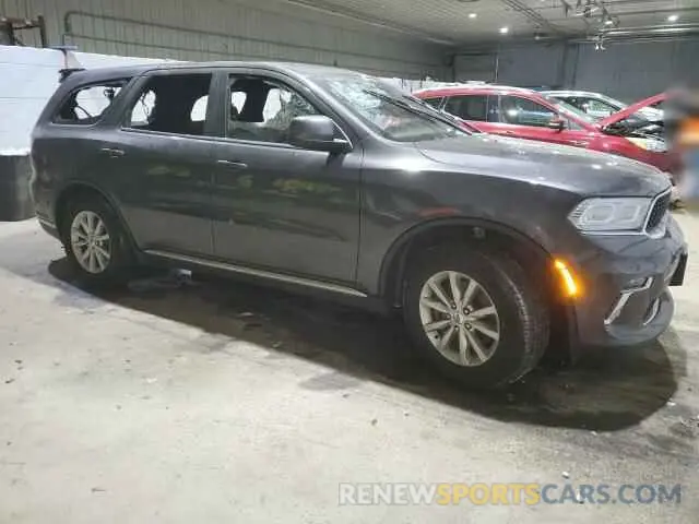 4 fotografías del automóvil dañado 1C4RDJAG0MC547335 DODGE DURANGO 2021