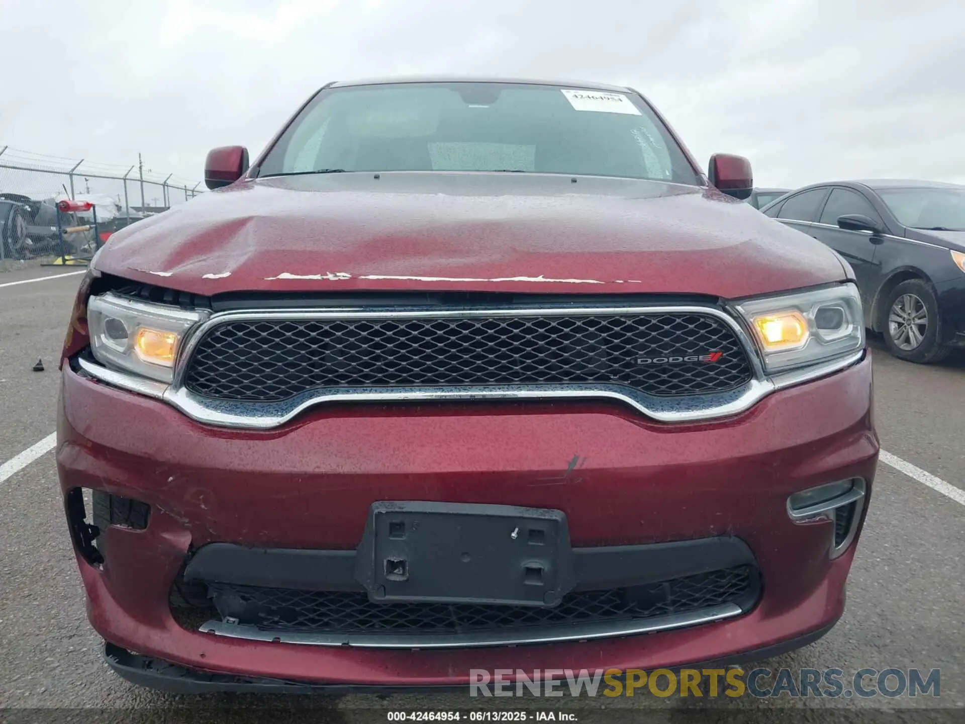 11 fotografías del automóvil dañado 1C4RDJAG5MC662402 DODGE DURANGO 2021