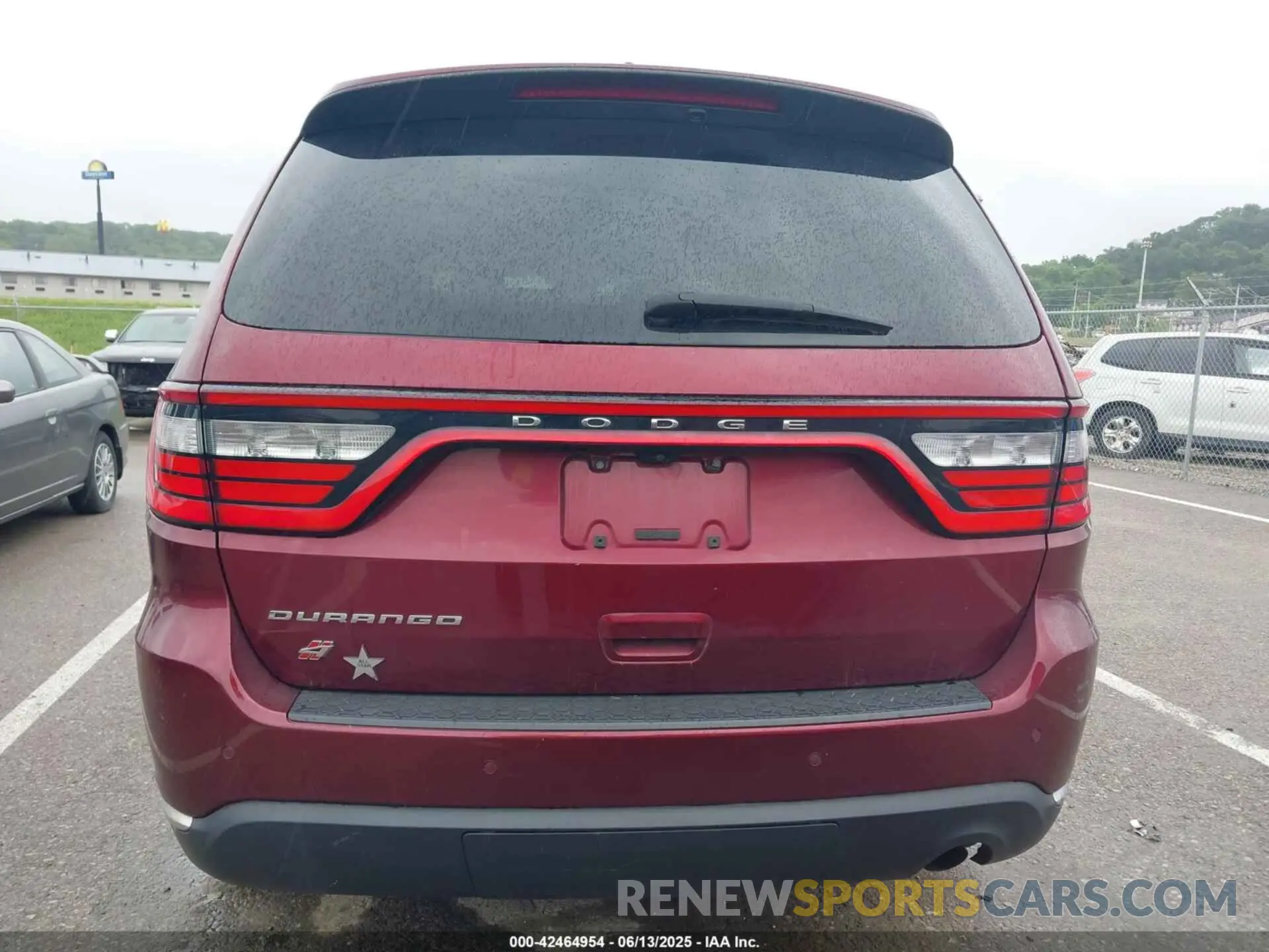 15 fotografías del automóvil dañado 1C4RDJAG5MC662402 DODGE DURANGO 2021