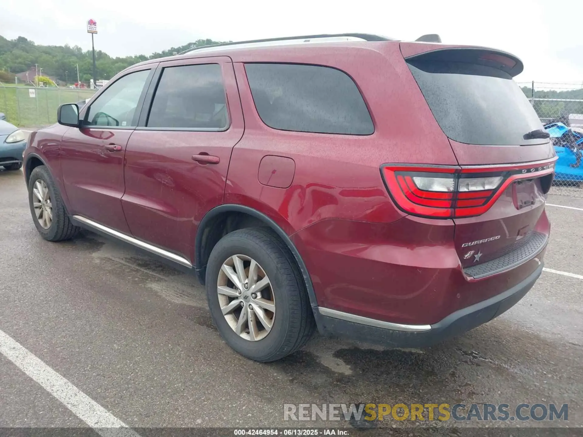 3 fotografías del automóvil dañado 1C4RDJAG5MC662402 DODGE DURANGO 2021