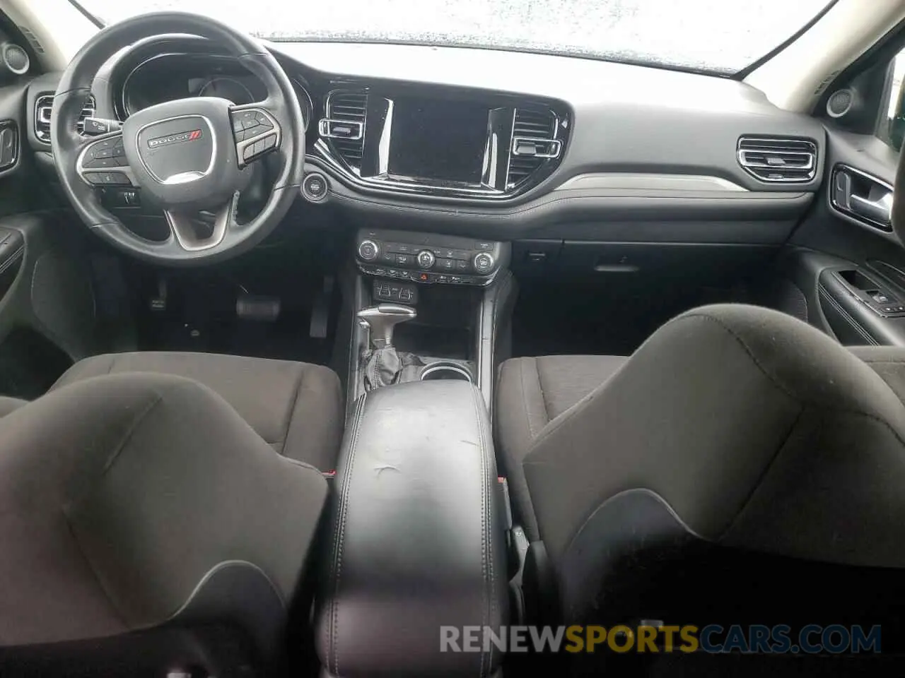 8 fotografías del automóvil dañado 1C4RDJAG6MC557495 DODGE DURANGO 2021