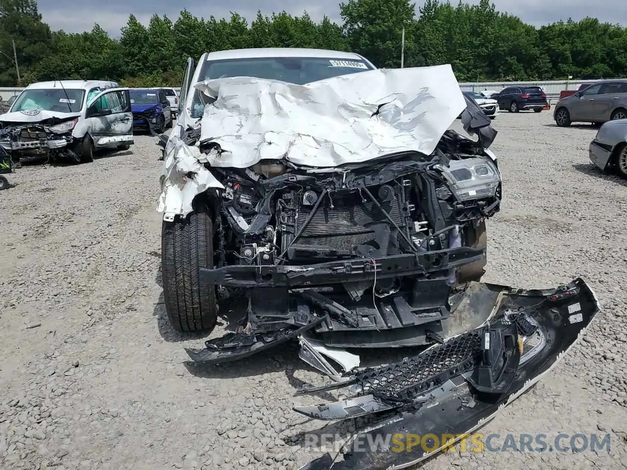 5 fotografías del automóvil dañado 1C4RDJAG8MC547261 DODGE DURANGO 2021