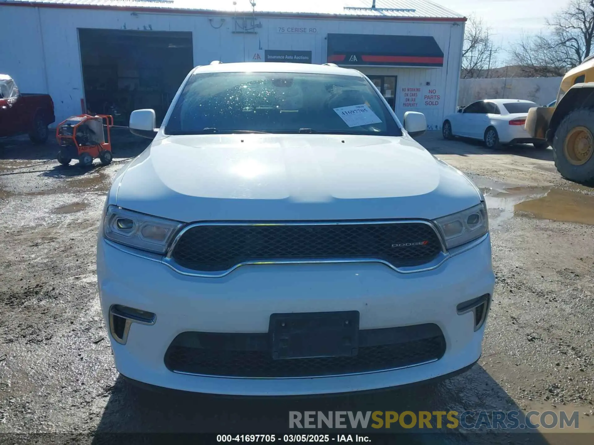 12 fotografías del automóvil dañado 1C4RDJAG8MC574010 DODGE DURANGO 2021