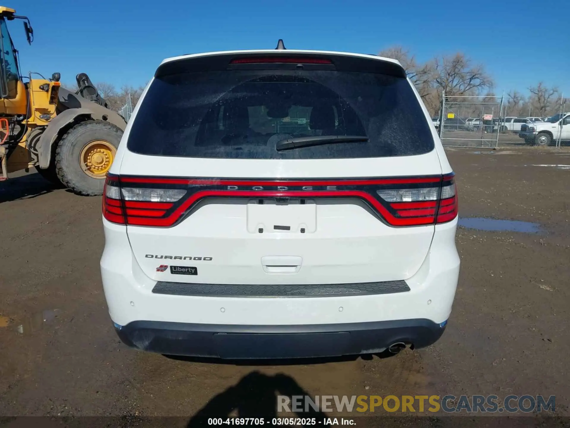 16 fotografías del automóvil dañado 1C4RDJAG8MC574010 DODGE DURANGO 2021