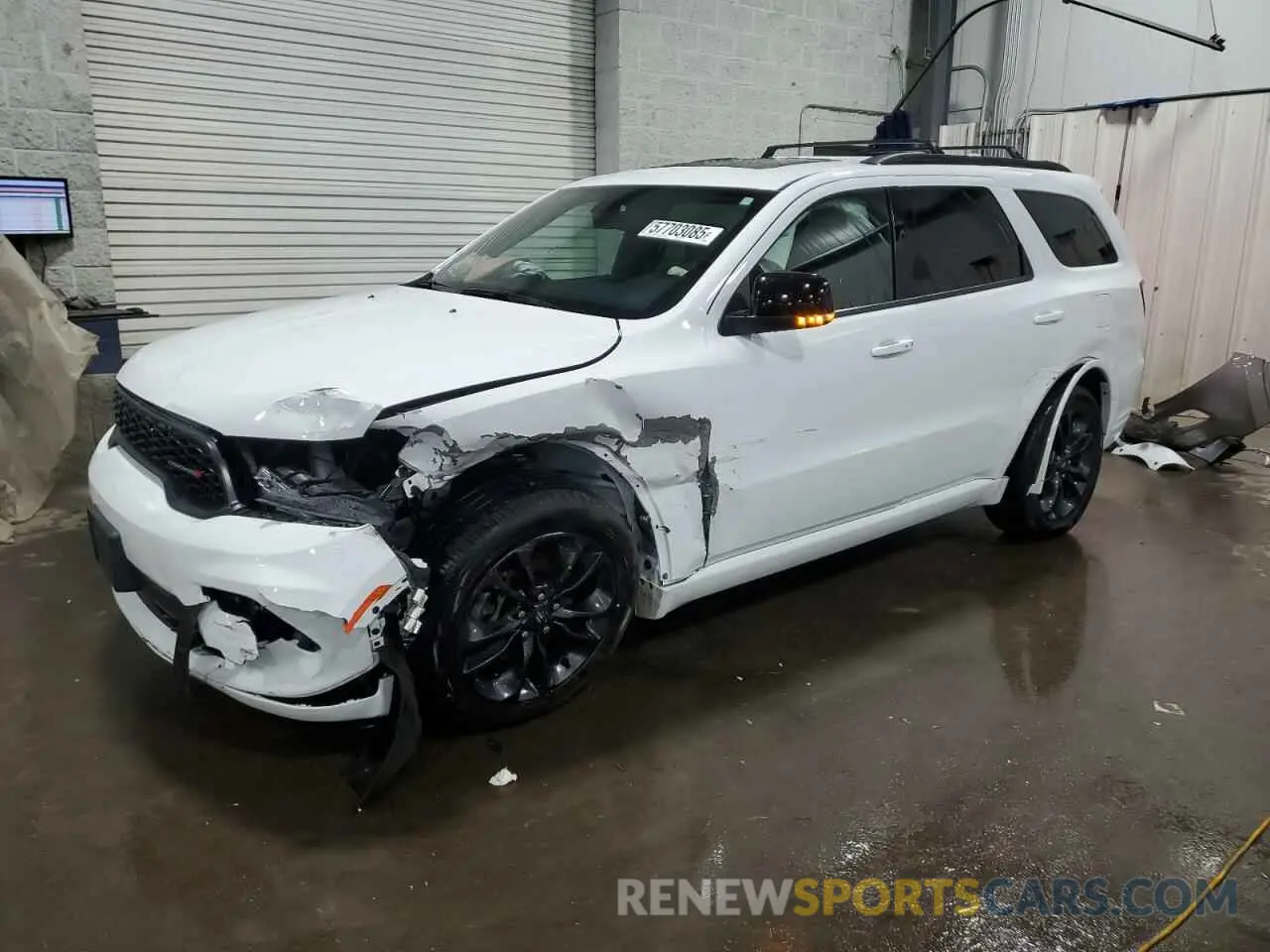 1 fotografías del automóvil dañado 1C4RDJDG0MC521376 DODGE DURANGO 2021
