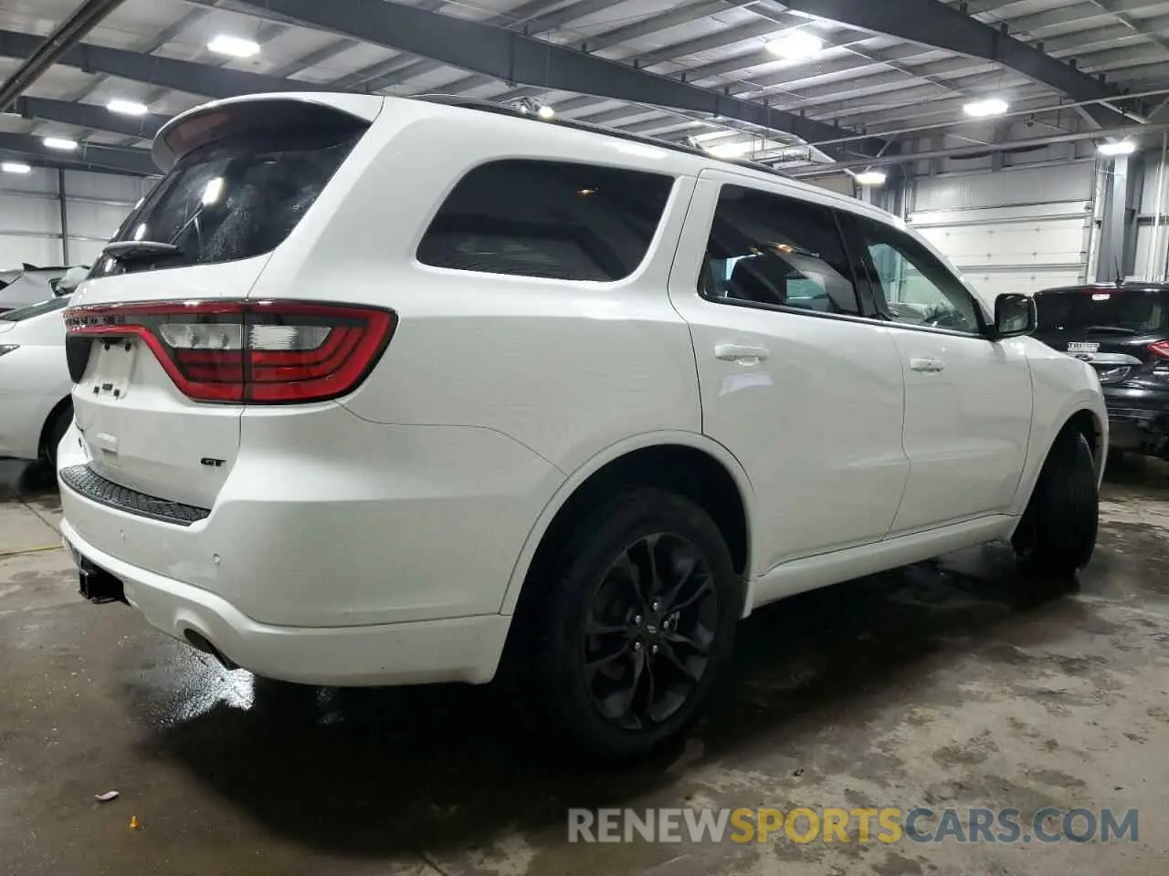 3 fotografías del automóvil dañado 1C4RDJDG0MC521376 DODGE DURANGO 2021