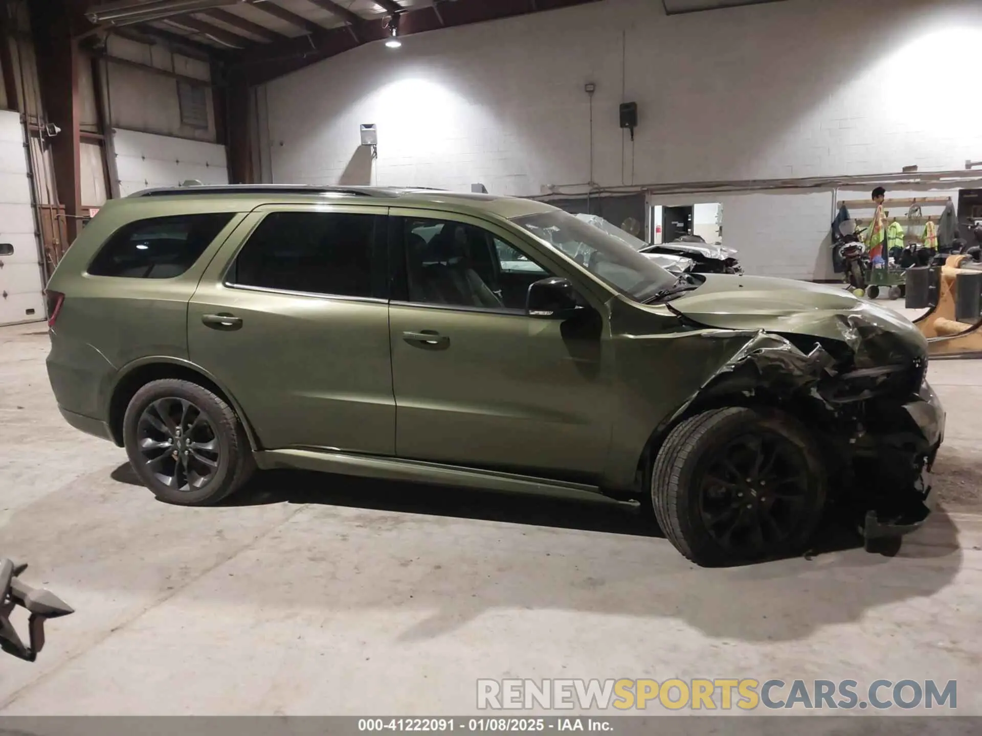 14 fotografías del automóvil dañado 1C4RDJDG0MC522611 DODGE DURANGO 2021