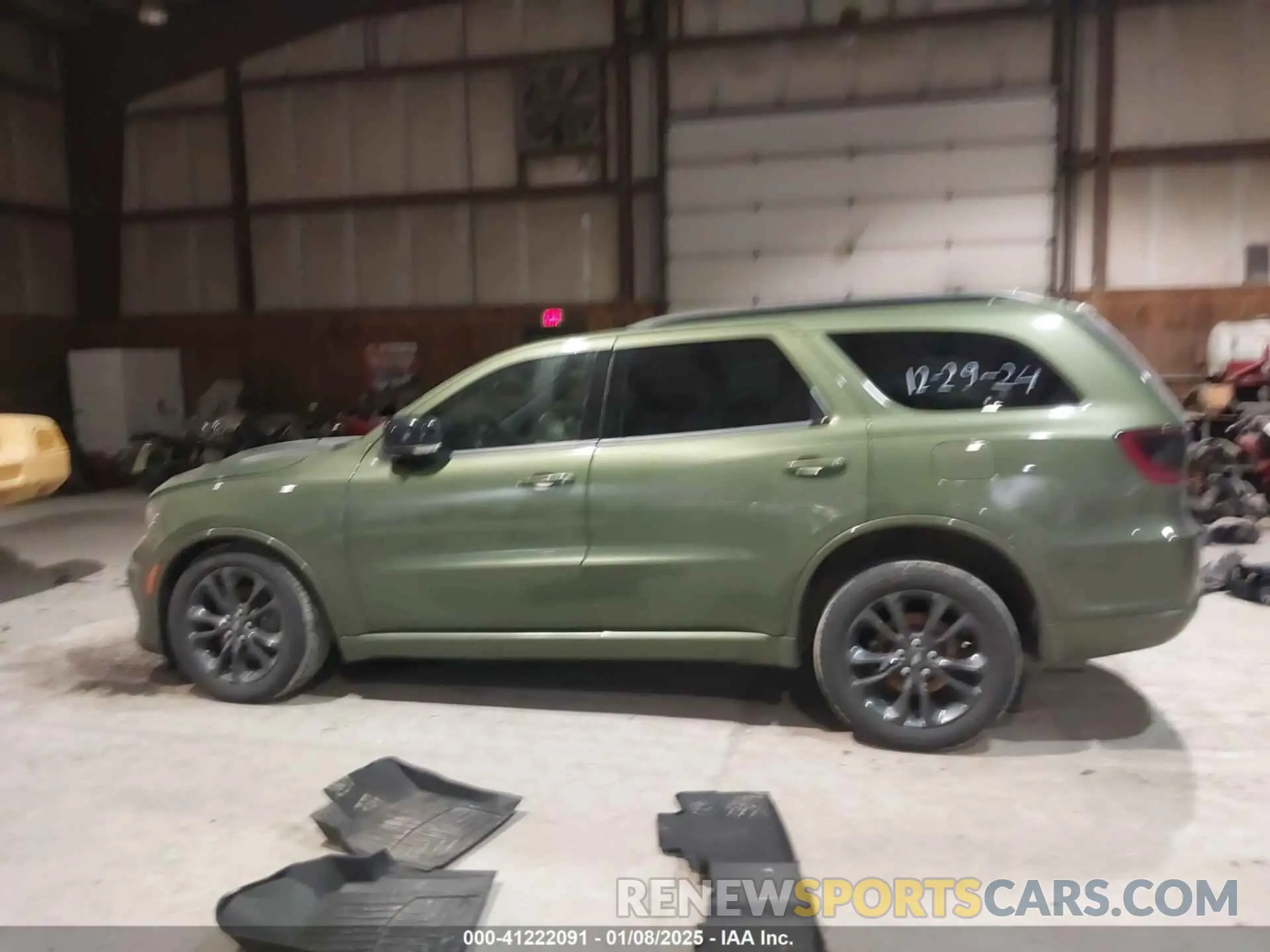 15 fotografías del automóvil dañado 1C4RDJDG0MC522611 DODGE DURANGO 2021