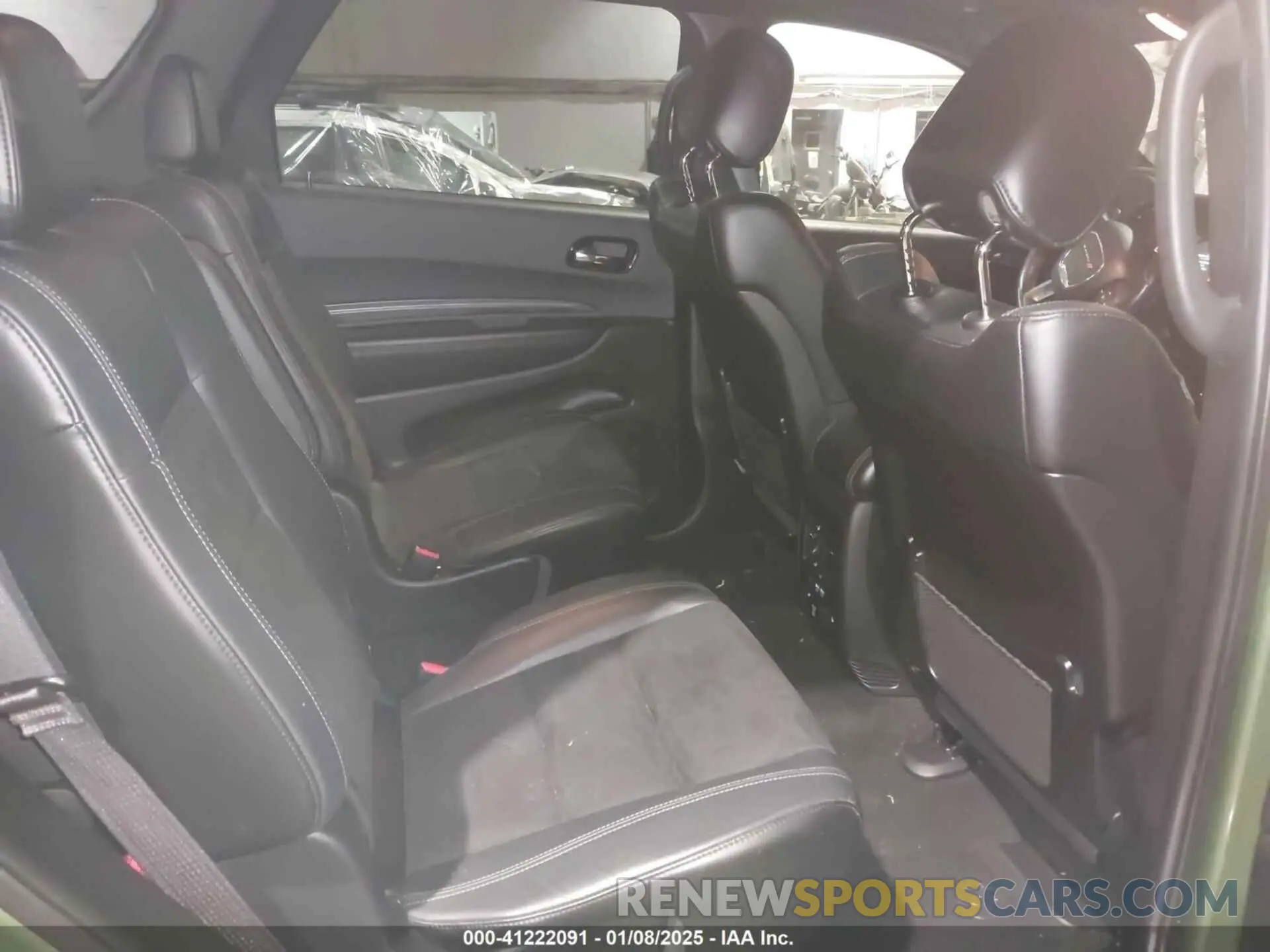 8 fotografías del automóvil dañado 1C4RDJDG0MC522611 DODGE DURANGO 2021