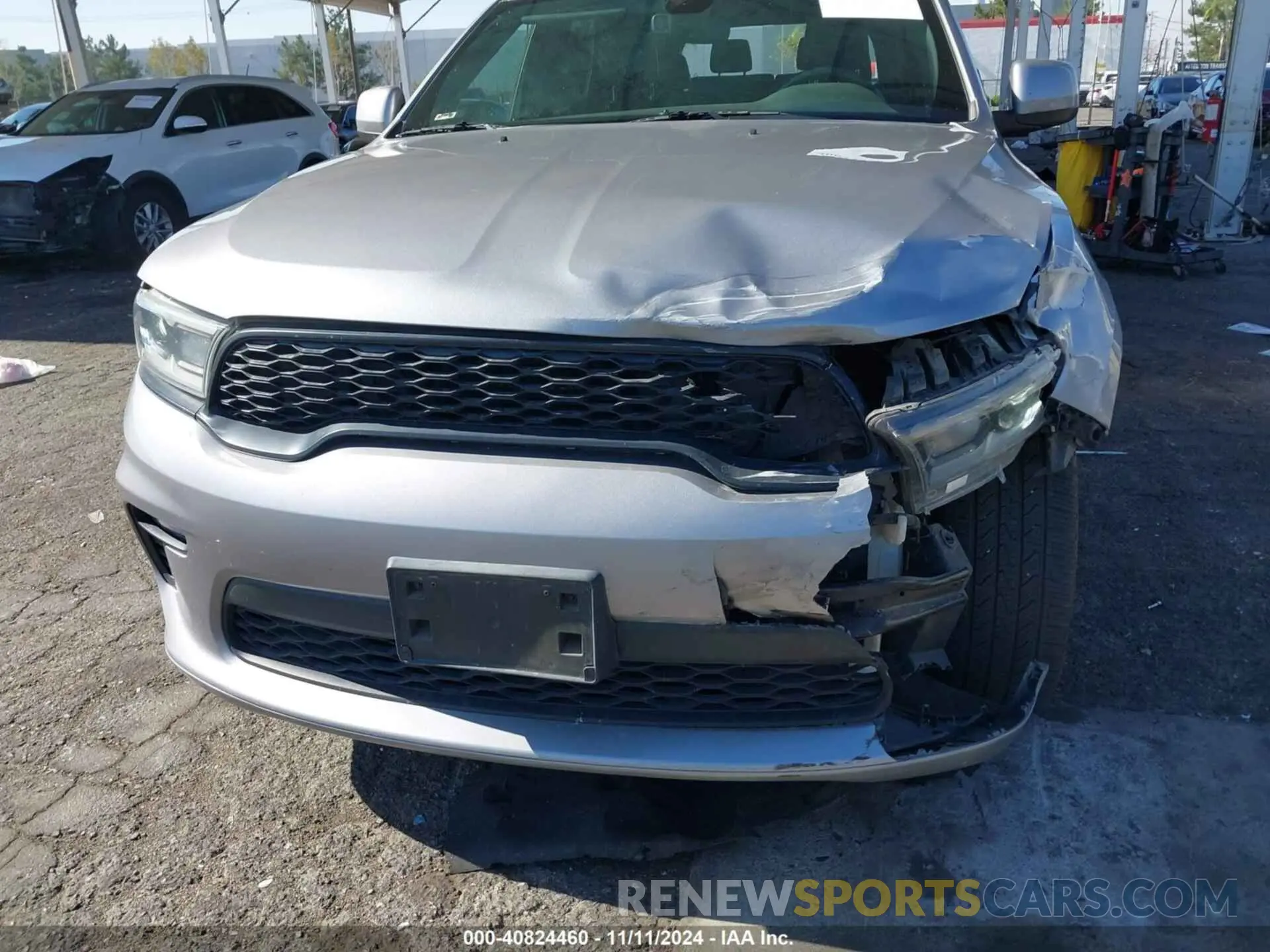 6 fotografías del automóvil dañado 1C4RDJDG1MC602421 DODGE DURANGO 2021