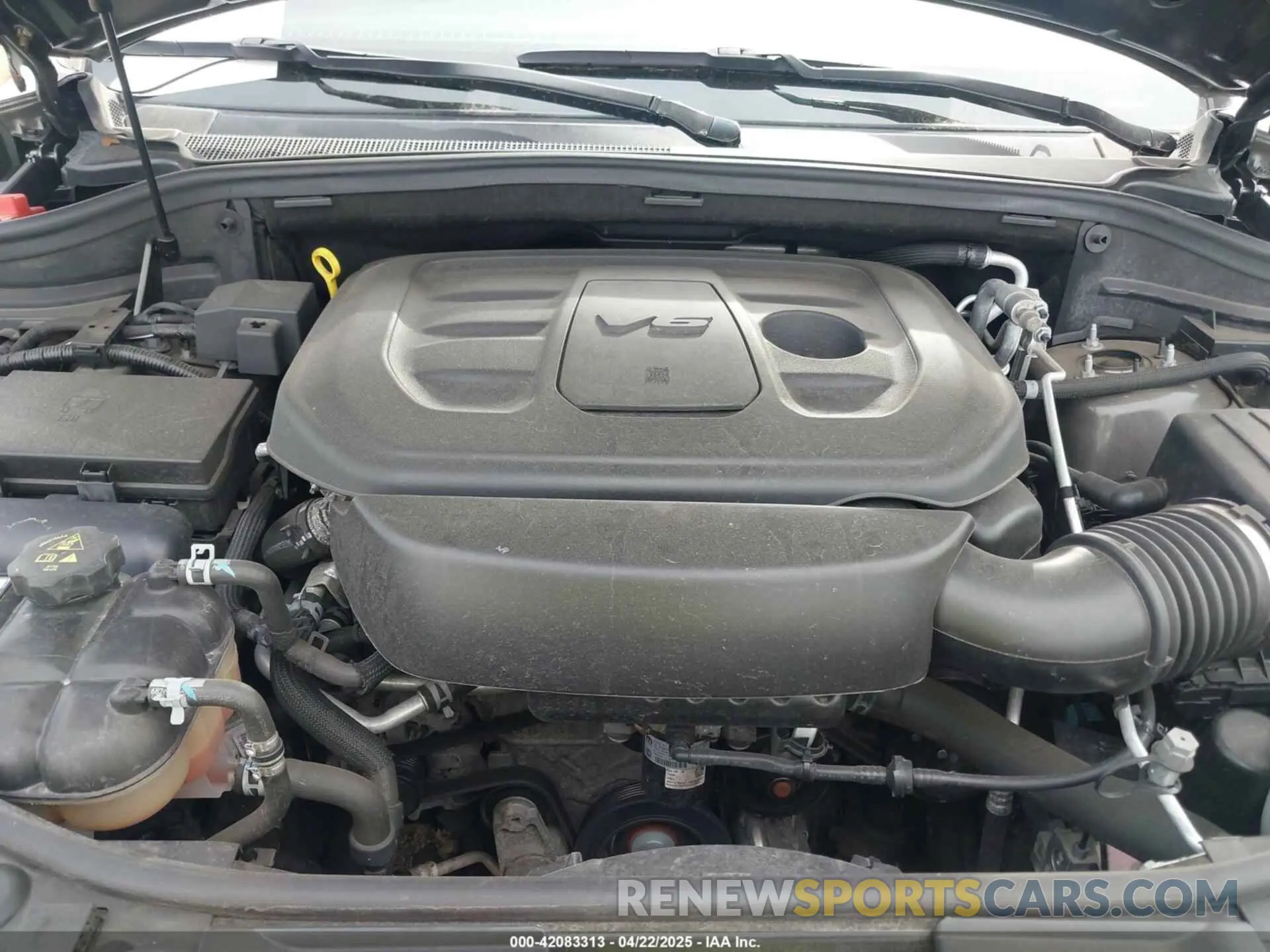 10 fotografías del automóvil dañado 1C4RDJDG2MC865260 DODGE DURANGO 2021
