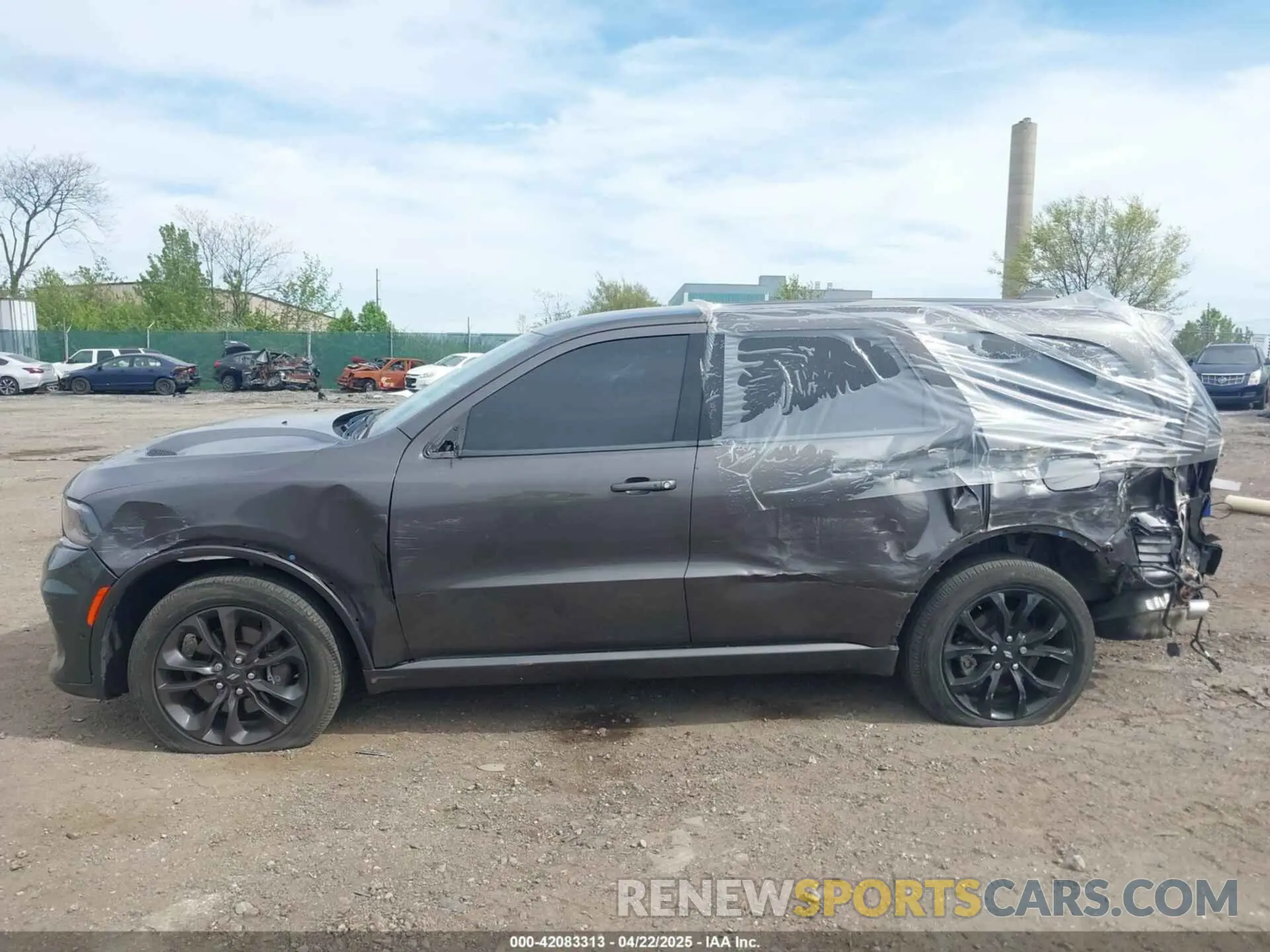 14 fotografías del automóvil dañado 1C4RDJDG2MC865260 DODGE DURANGO 2021