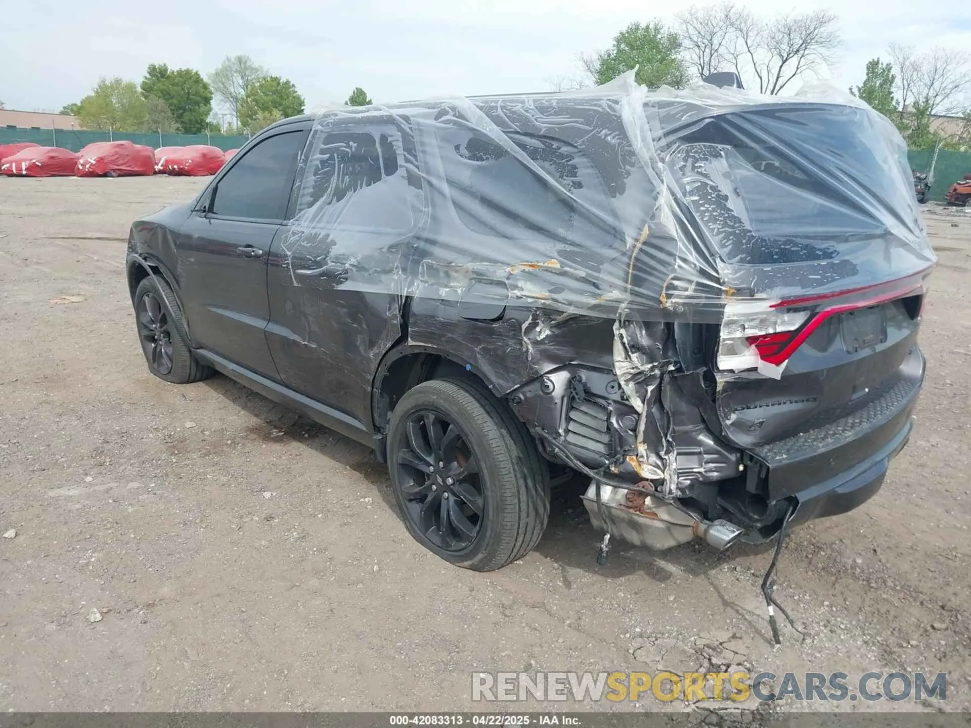 3 fotografías del automóvil dañado 1C4RDJDG2MC865260 DODGE DURANGO 2021