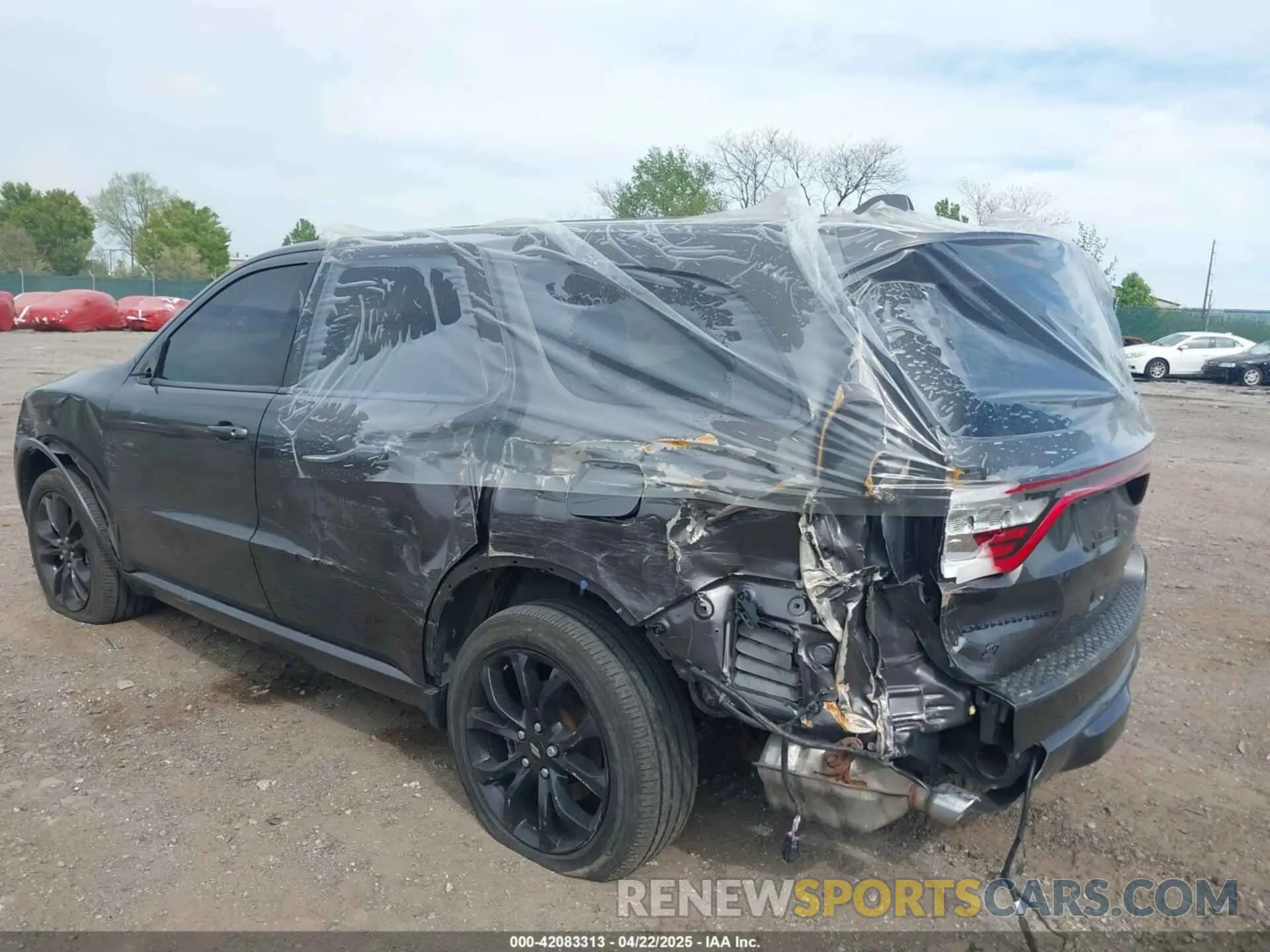 6 fotografías del automóvil dañado 1C4RDJDG2MC865260 DODGE DURANGO 2021
