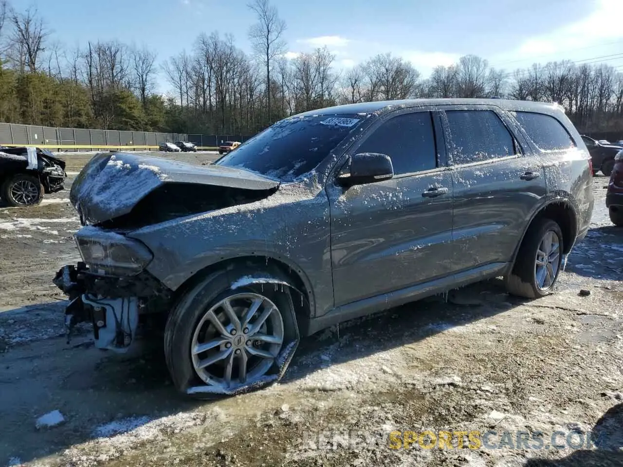 1 fotografías del automóvil dañado 1C4RDJDG3MC627188 DODGE DURANGO 2021