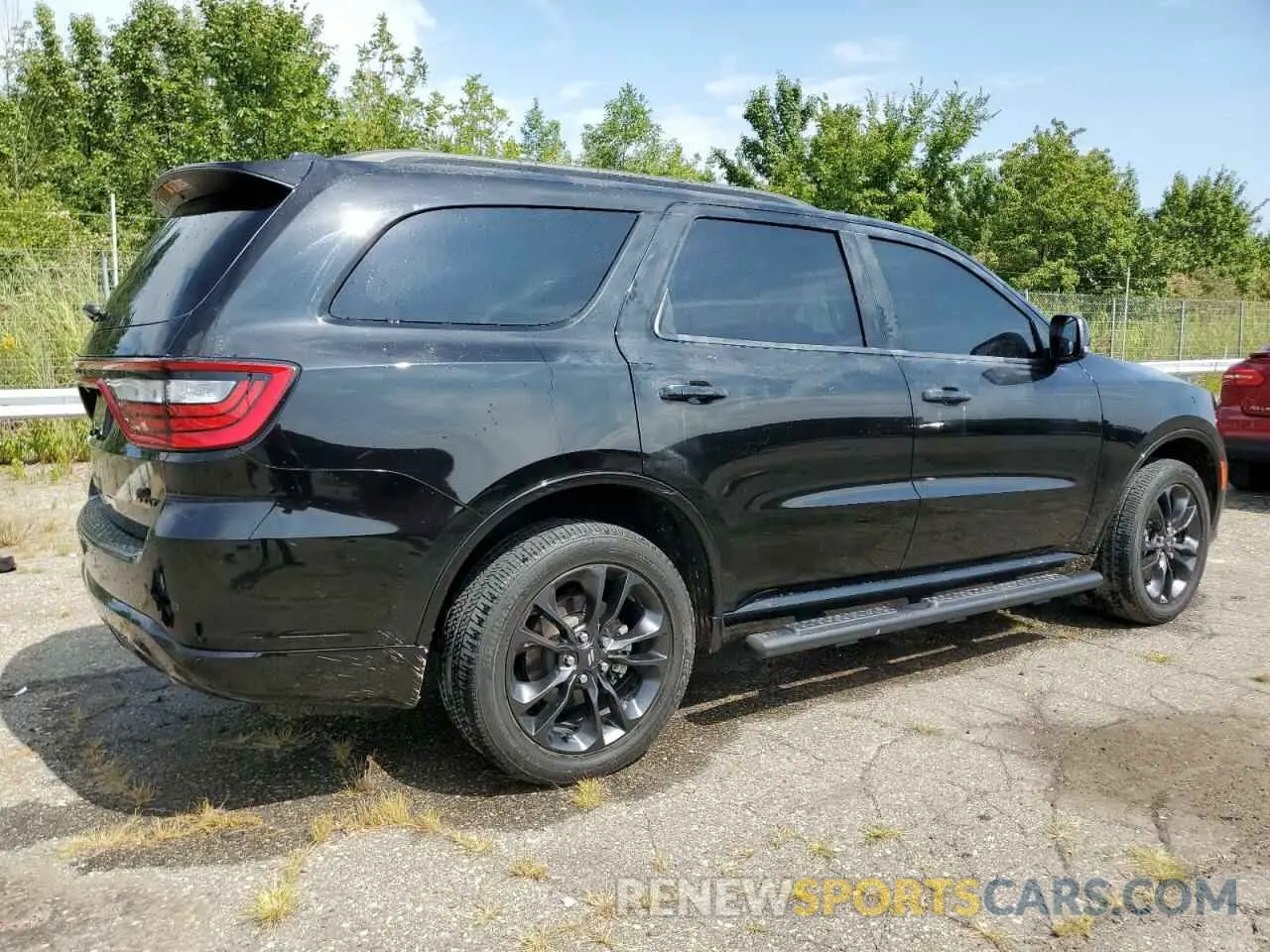 3 fotografías del automóvil dañado 1C4RDJDG3MC683809 DODGE DURANGO 2021