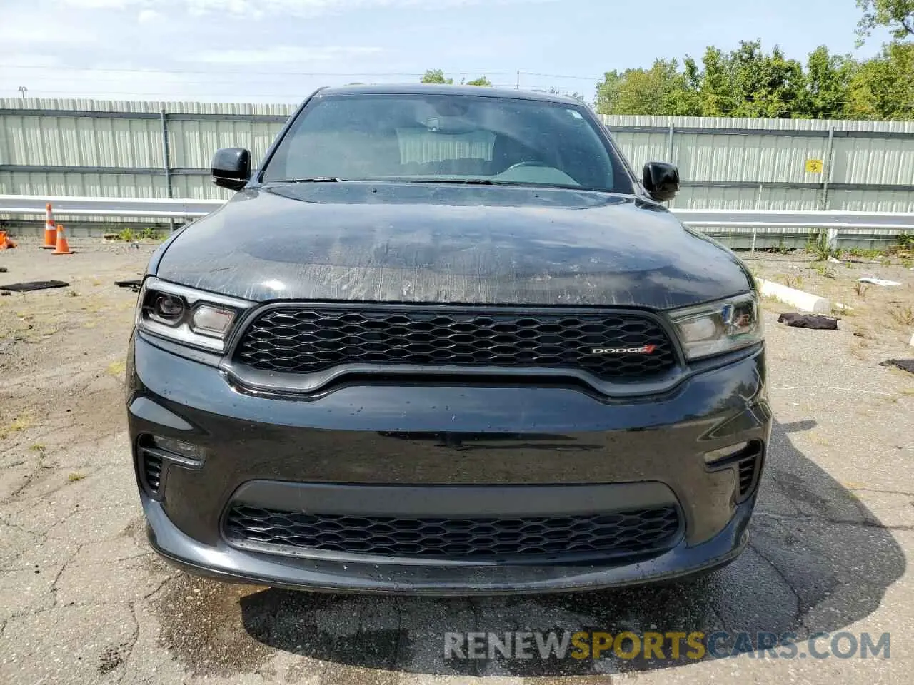 5 fotografías del automóvil dañado 1C4RDJDG3MC683809 DODGE DURANGO 2021