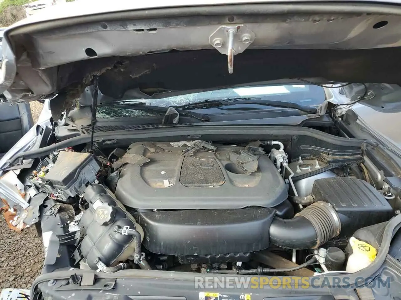 12 fotografías del automóvil dañado 1C4RDJDG4MC661771 DODGE DURANGO 2021