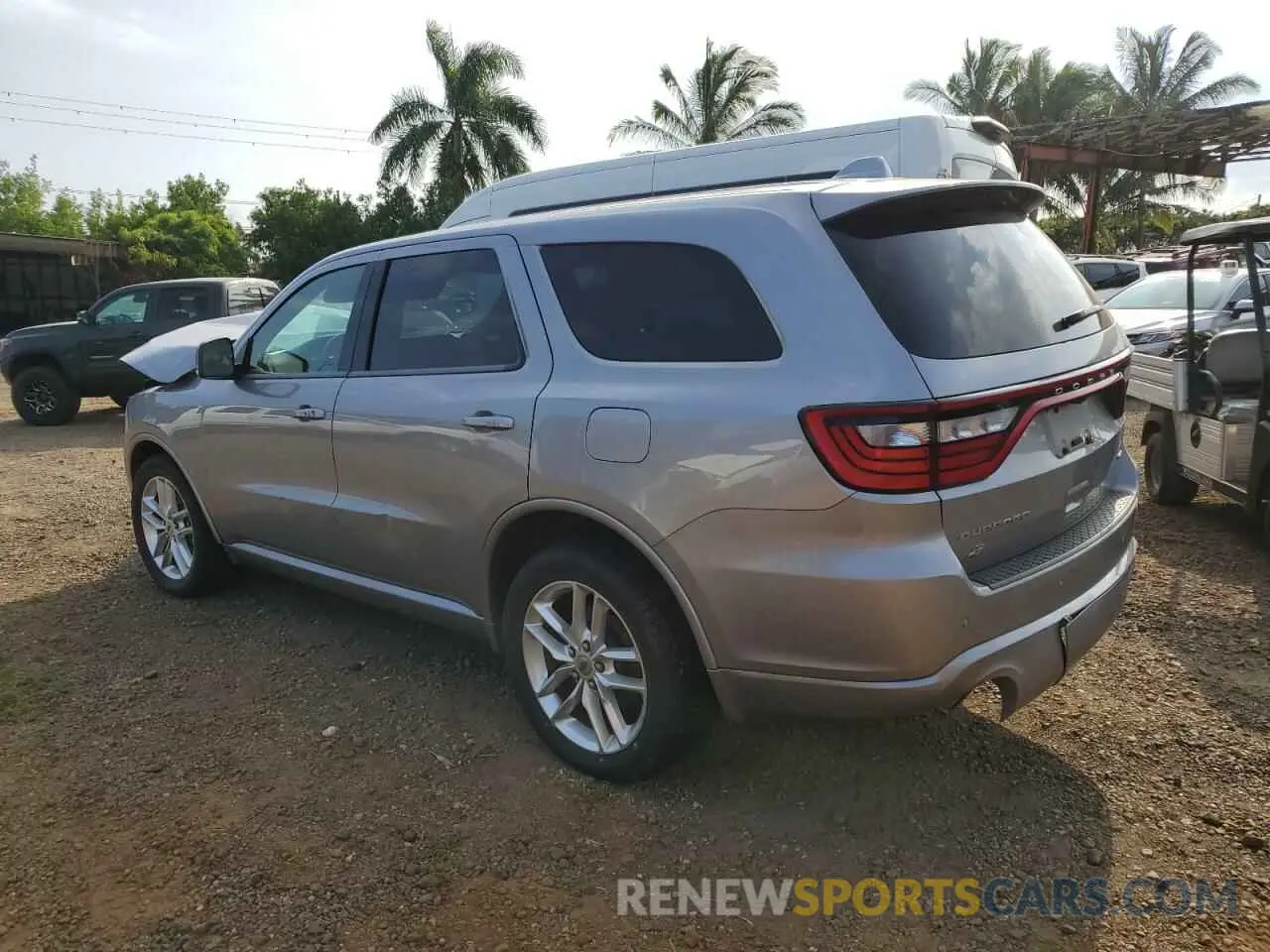 2 fotografías del automóvil dañado 1C4RDJDG4MC661771 DODGE DURANGO 2021