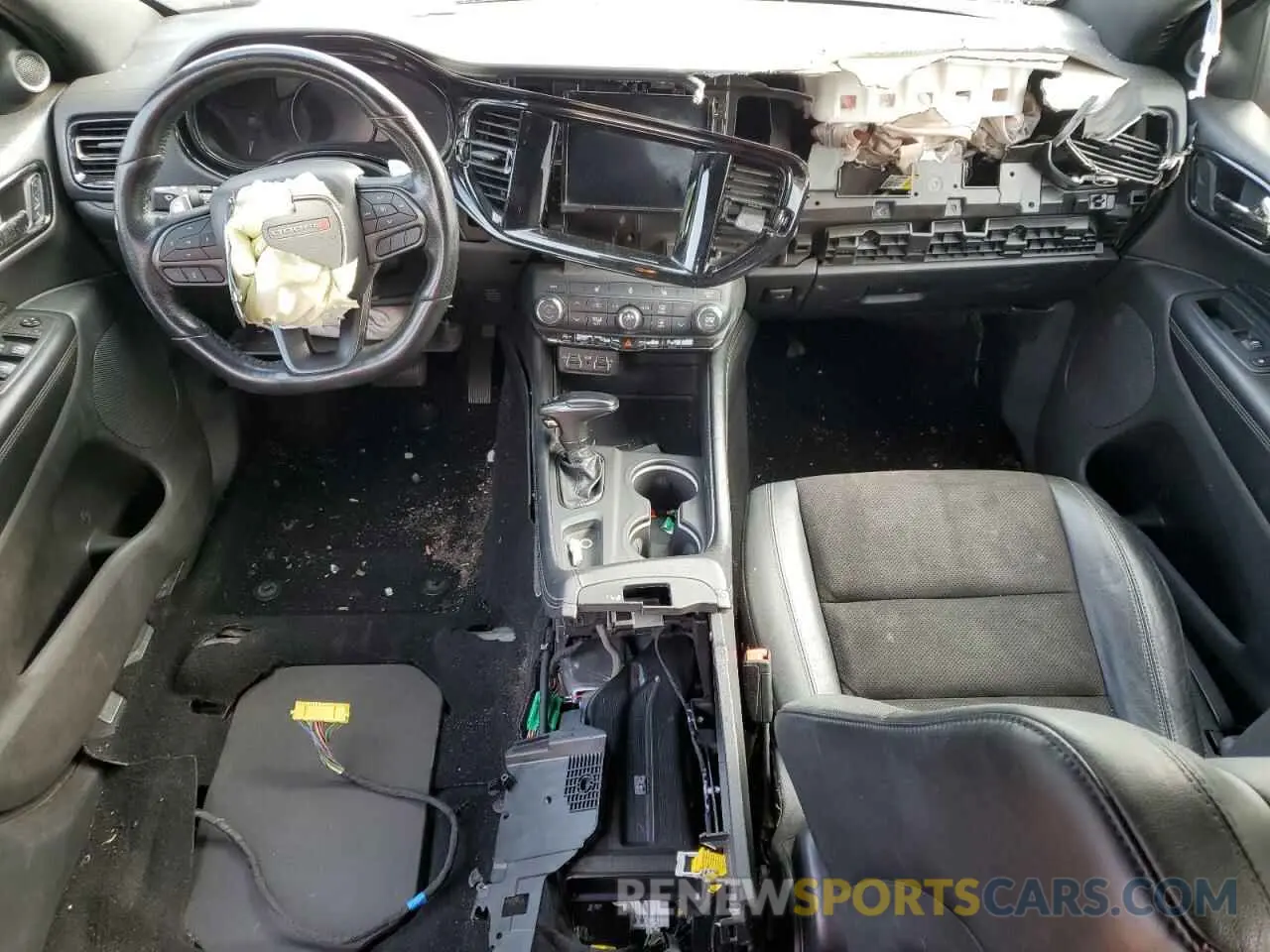 8 fotografías del automóvil dañado 1C4RDJDG4MC661771 DODGE DURANGO 2021