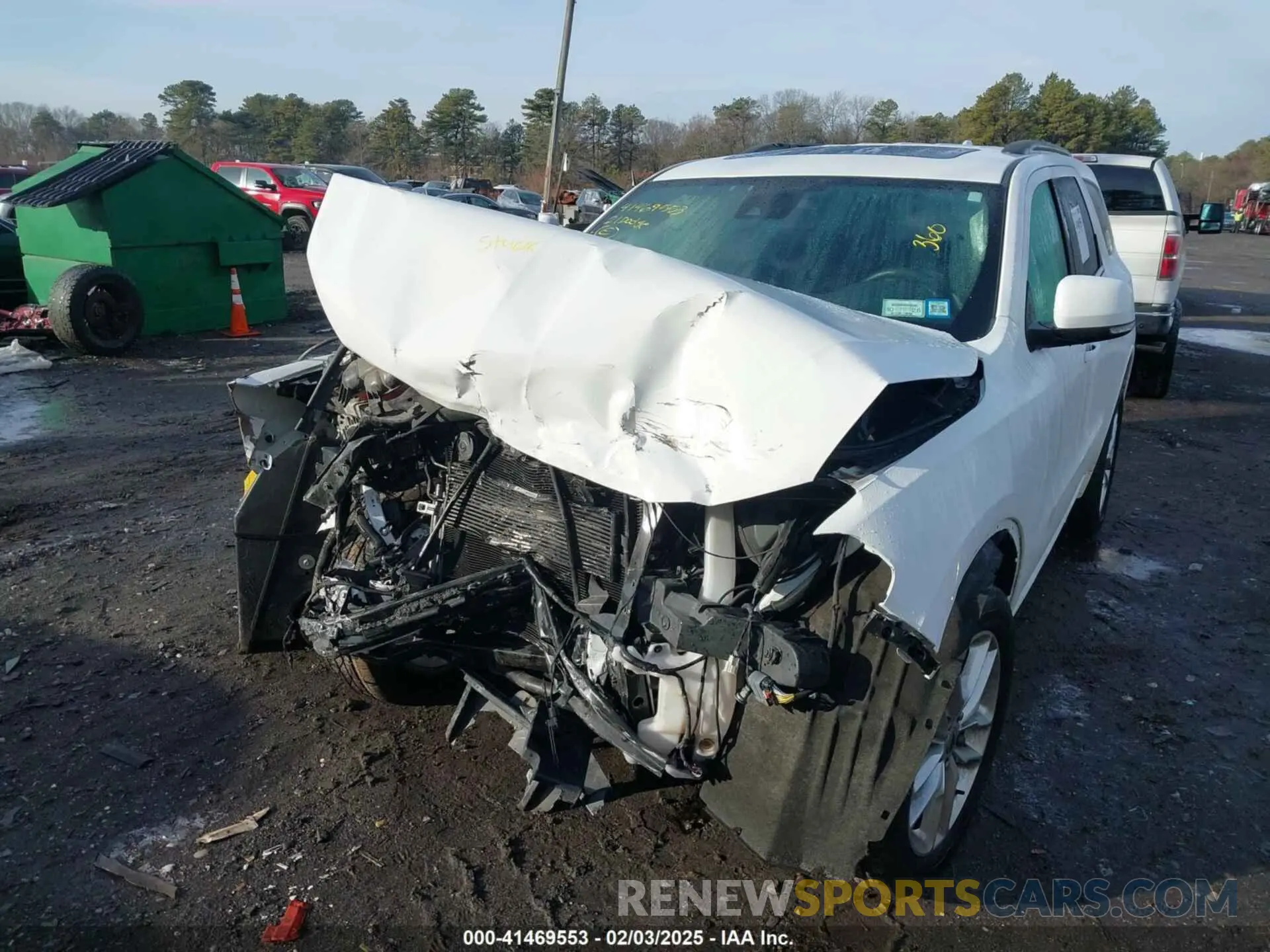 6 fotografías del automóvil dañado 1C4RDJDG4MC865017 DODGE DURANGO 2021