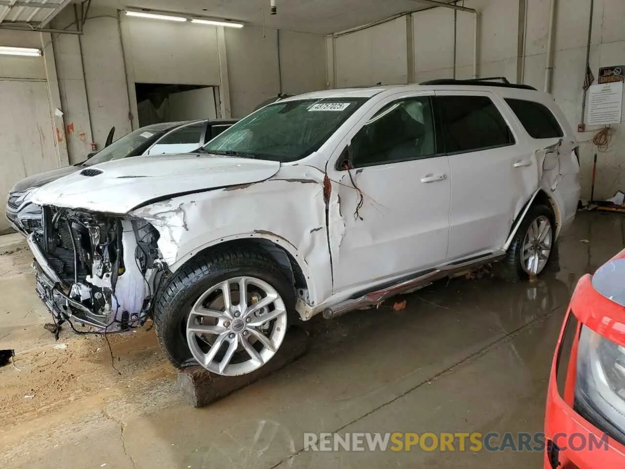 1 fotografías del automóvil dañado 1C4RDJDG5MC522233 DODGE DURANGO 2021