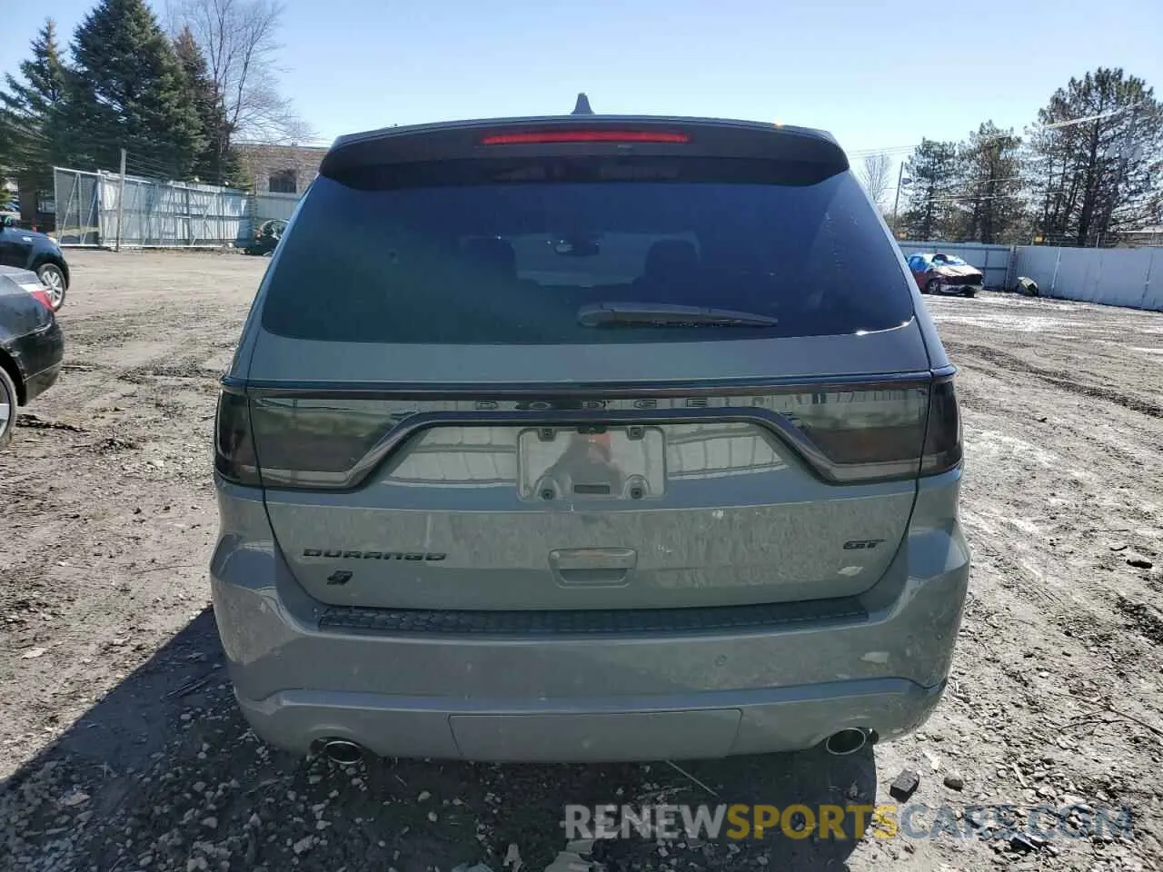 6 fotografías del automóvil dañado 1C4RDJDG5MC578432 DODGE DURANGO 2021
