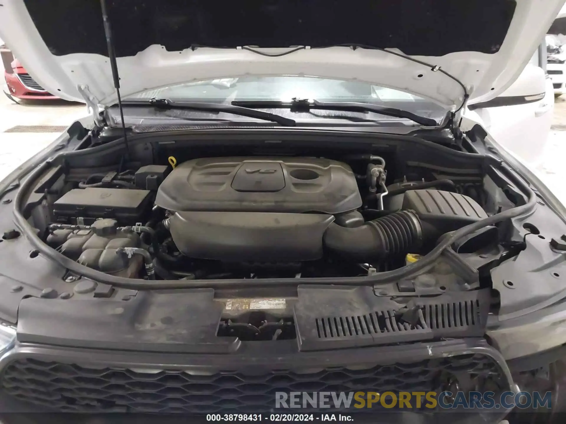 10 fotografías del automóvil dañado 1C4RDJDG5MC602342 DODGE DURANGO 2021