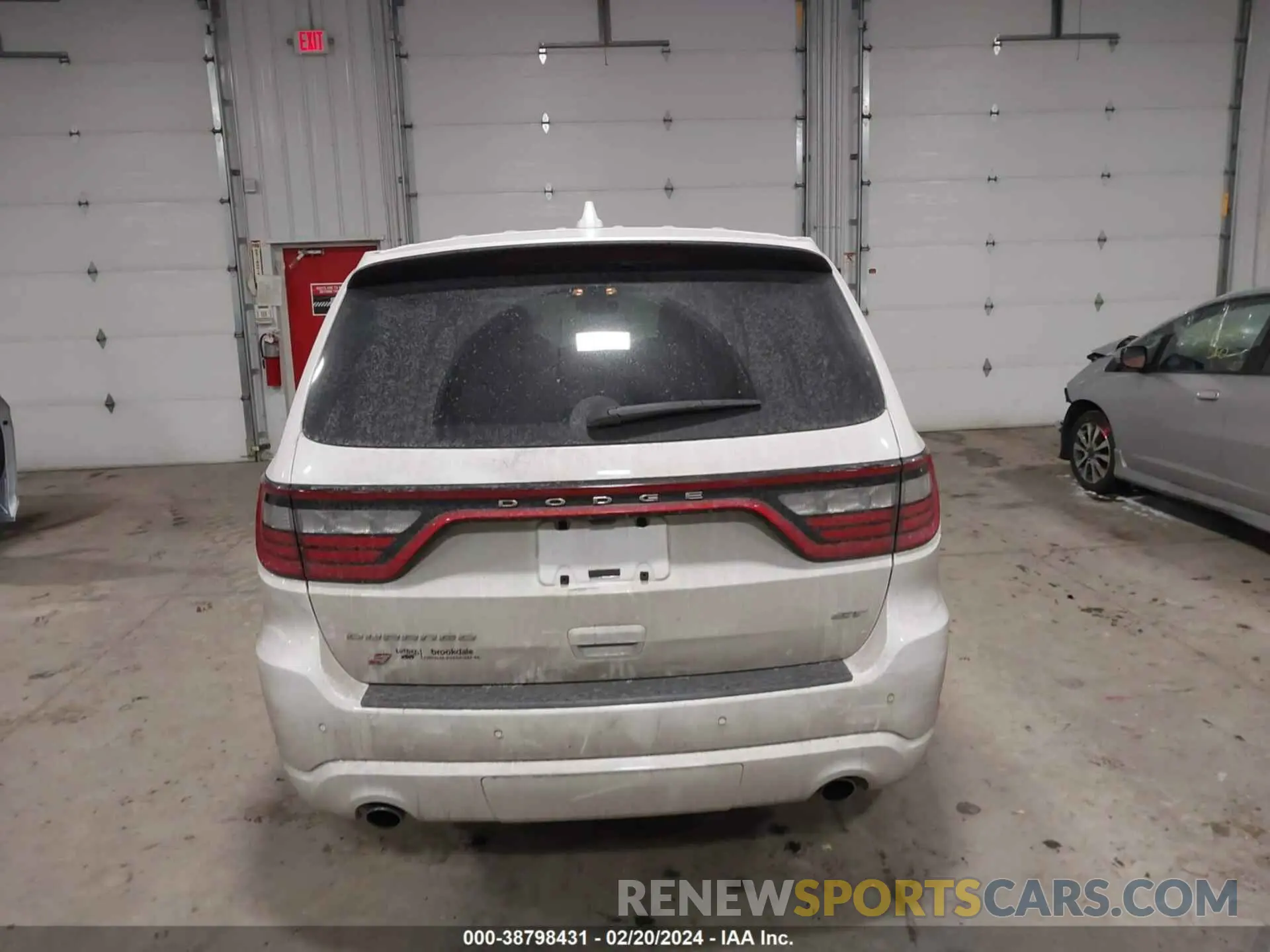 16 fotografías del automóvil dañado 1C4RDJDG5MC602342 DODGE DURANGO 2021
