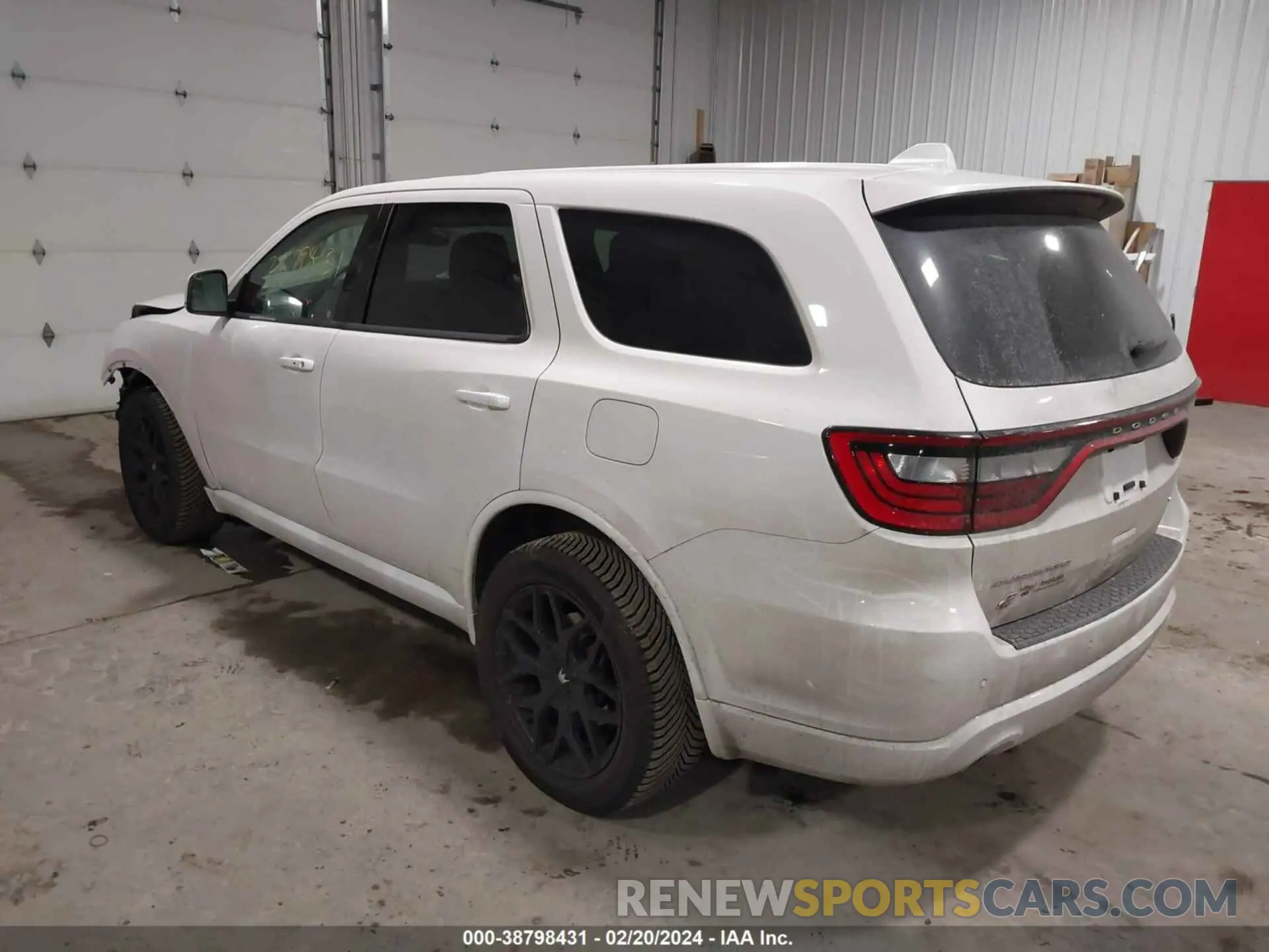 3 fotografías del automóvil dañado 1C4RDJDG5MC602342 DODGE DURANGO 2021