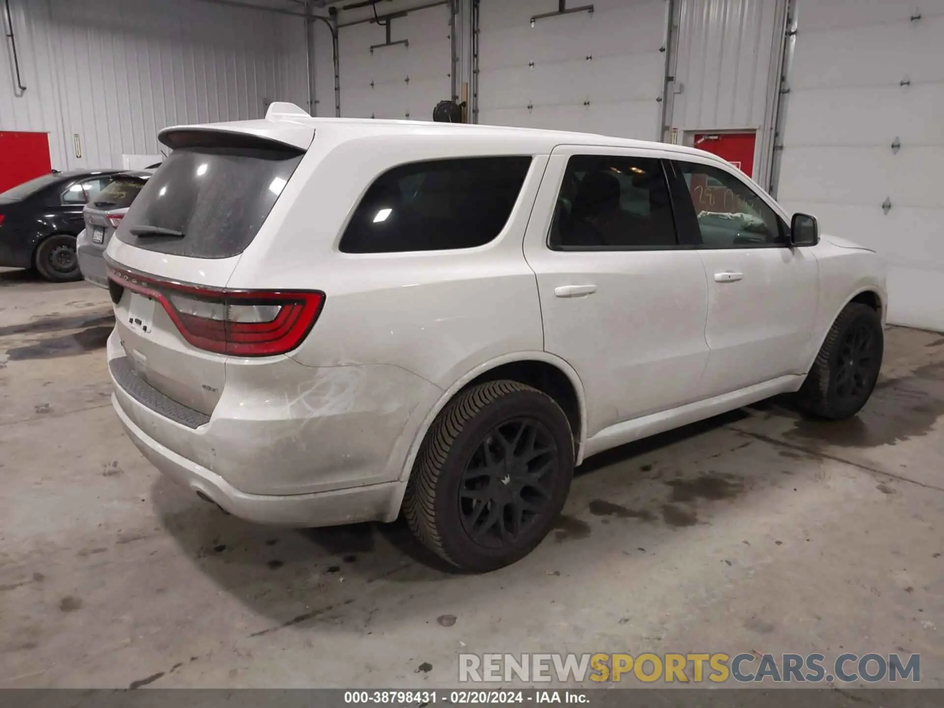 4 fotografías del automóvil dañado 1C4RDJDG5MC602342 DODGE DURANGO 2021