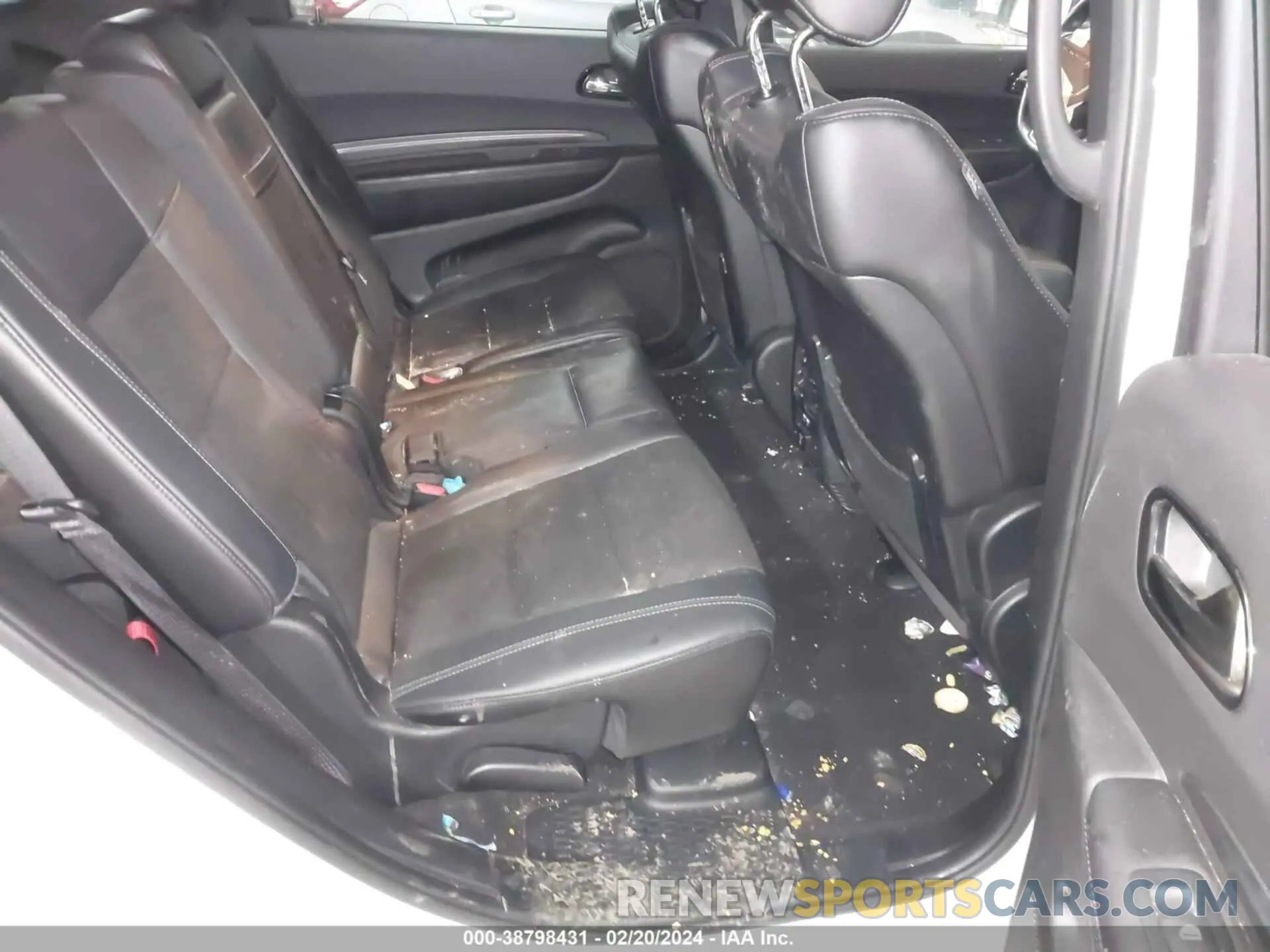 8 fotografías del automóvil dañado 1C4RDJDG5MC602342 DODGE DURANGO 2021