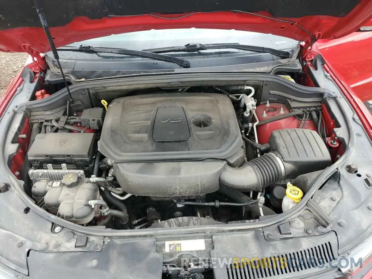 11 fotografías del automóvil dañado 1C4RDJDG6MC549022 DODGE DURANGO 2021