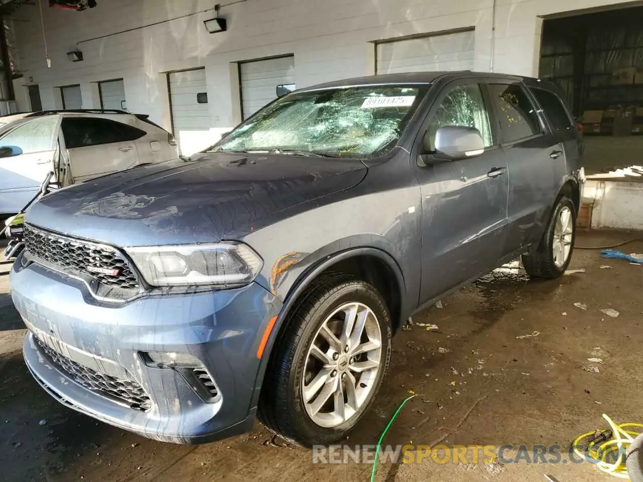 1 fotografías del automóvil dañado 1C4RDJDG6MC641831 DODGE DURANGO 2021