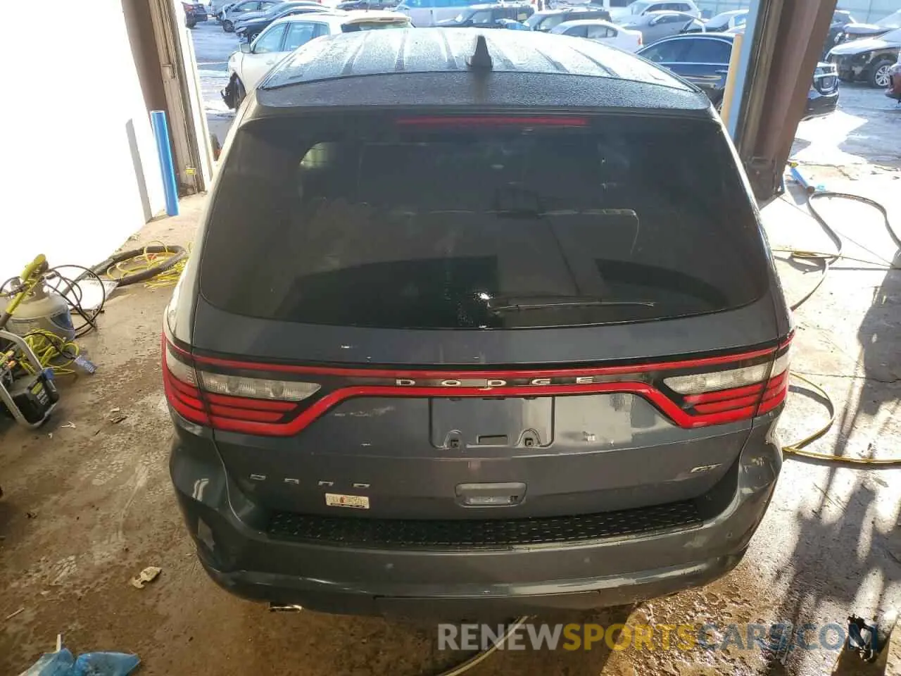 6 fotografías del automóvil dañado 1C4RDJDG6MC641831 DODGE DURANGO 2021