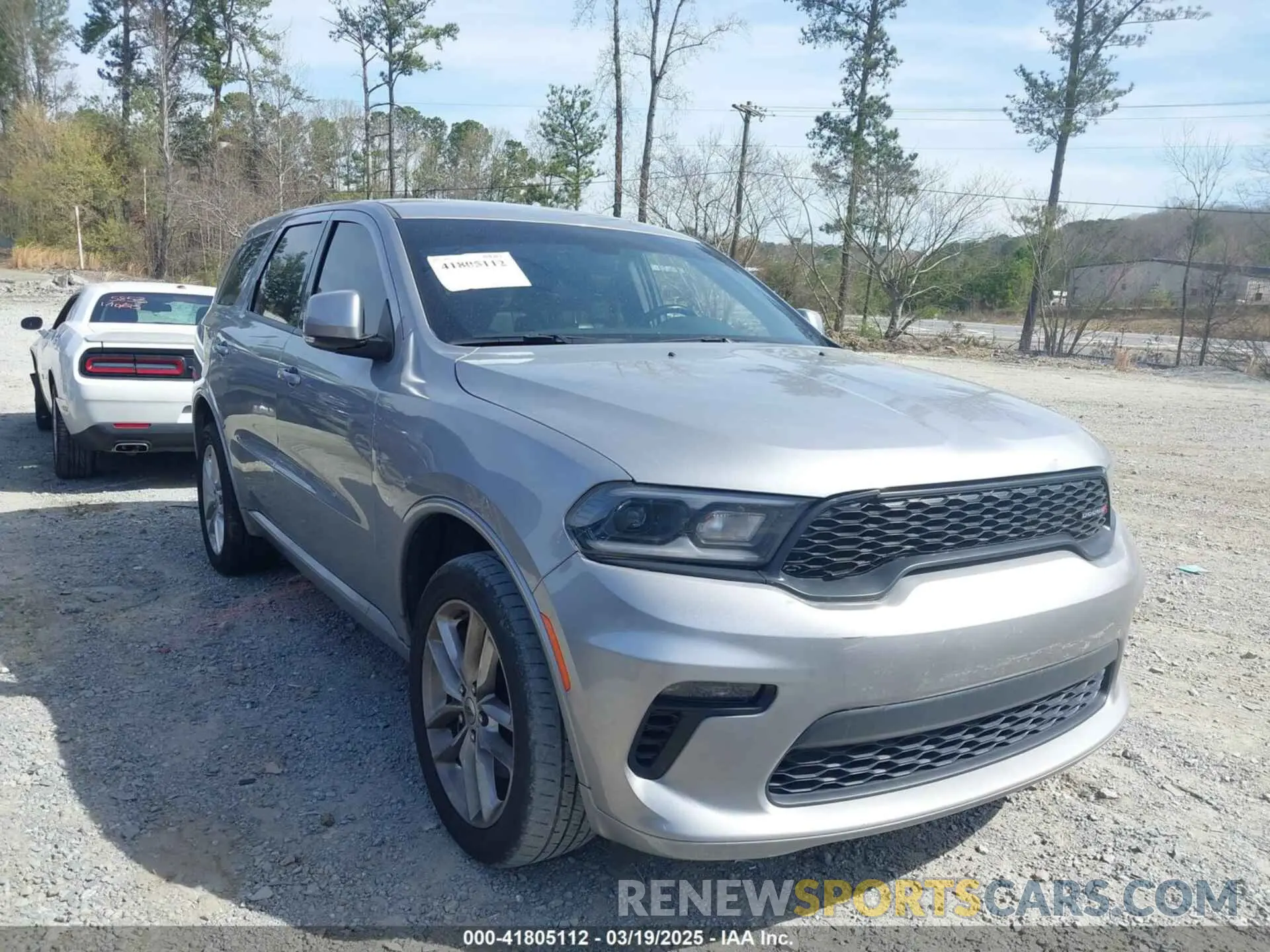 1 fotografías del automóvil dañado 1C4RDJDG6MC682766 DODGE DURANGO 2021