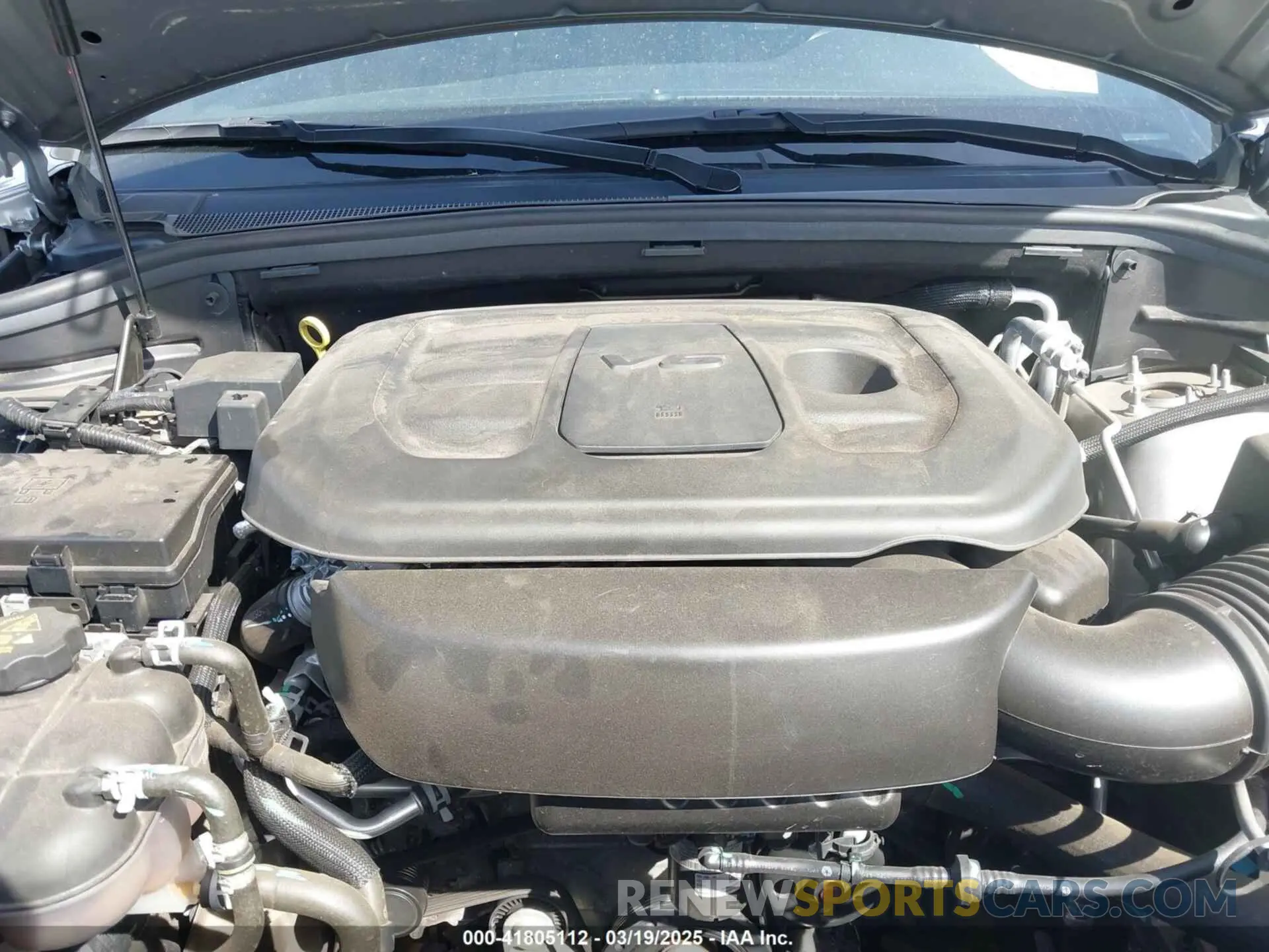 10 fotografías del automóvil dañado 1C4RDJDG6MC682766 DODGE DURANGO 2021