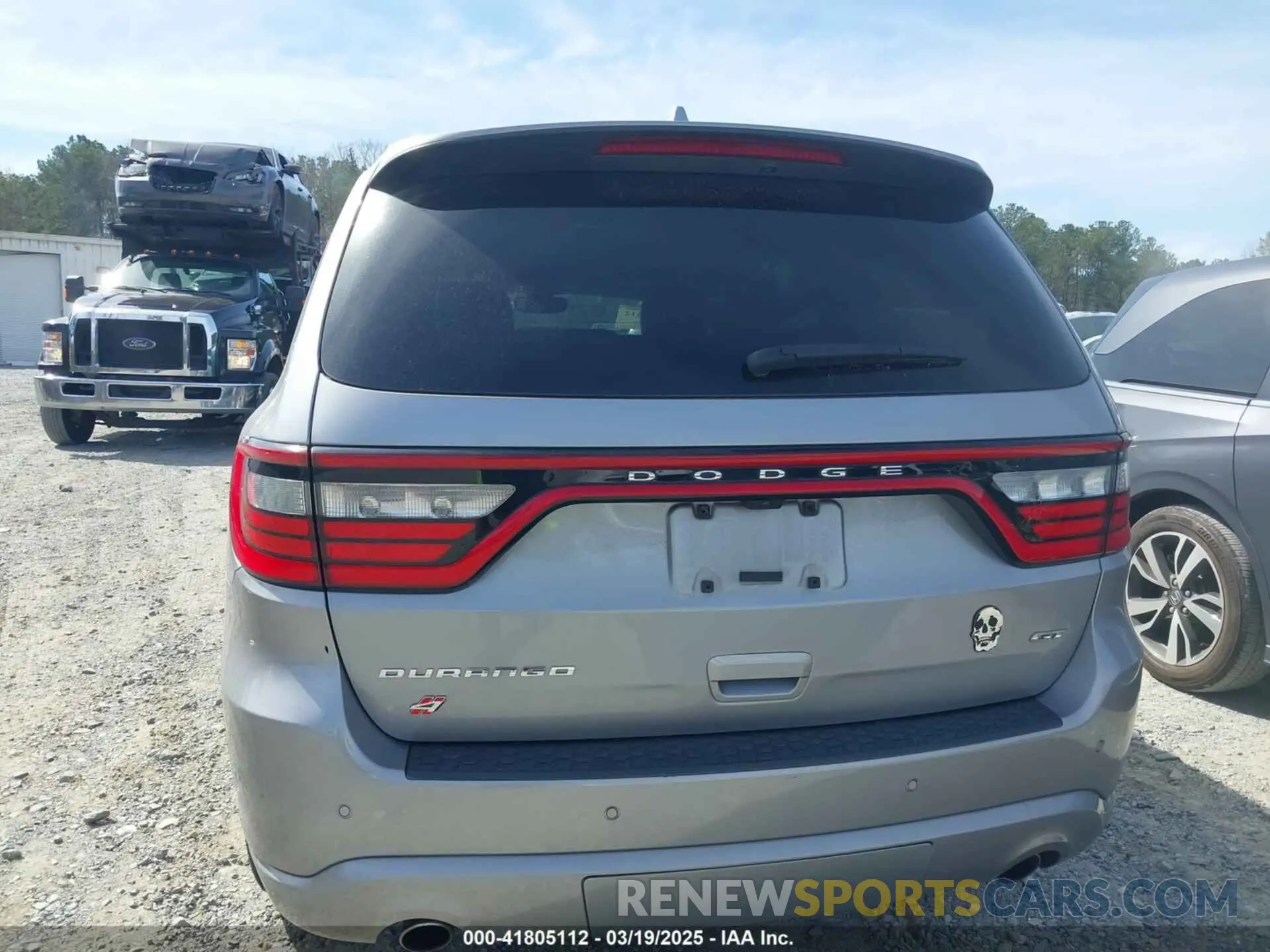 16 fotografías del automóvil dañado 1C4RDJDG6MC682766 DODGE DURANGO 2021