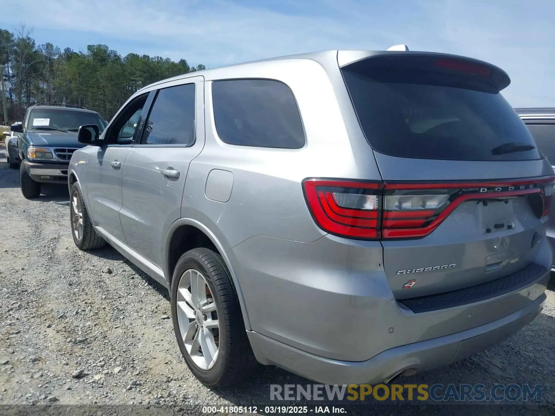 3 fotografías del automóvil dañado 1C4RDJDG6MC682766 DODGE DURANGO 2021