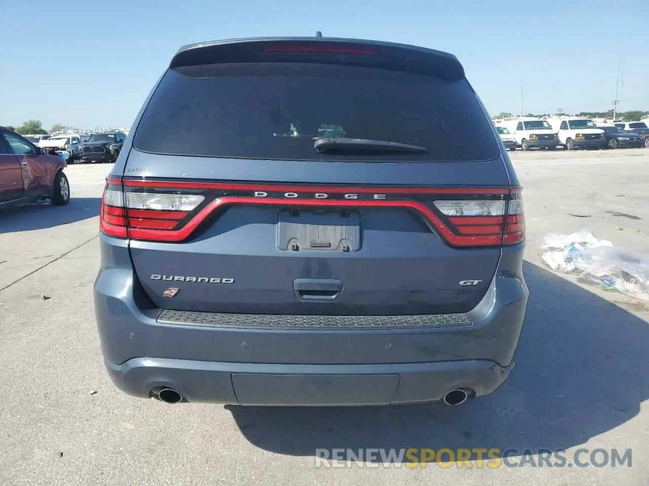 6 fotografías del automóvil dañado 1C4RDJDG6MC724286 DODGE DURANGO 2021