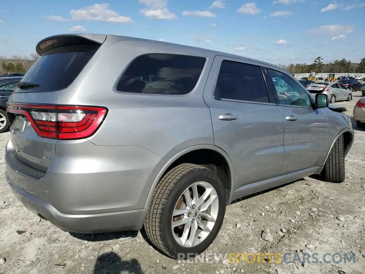 3 fotografías del automóvil dañado 1C4RDJDG7MC682811 DODGE DURANGO 2021