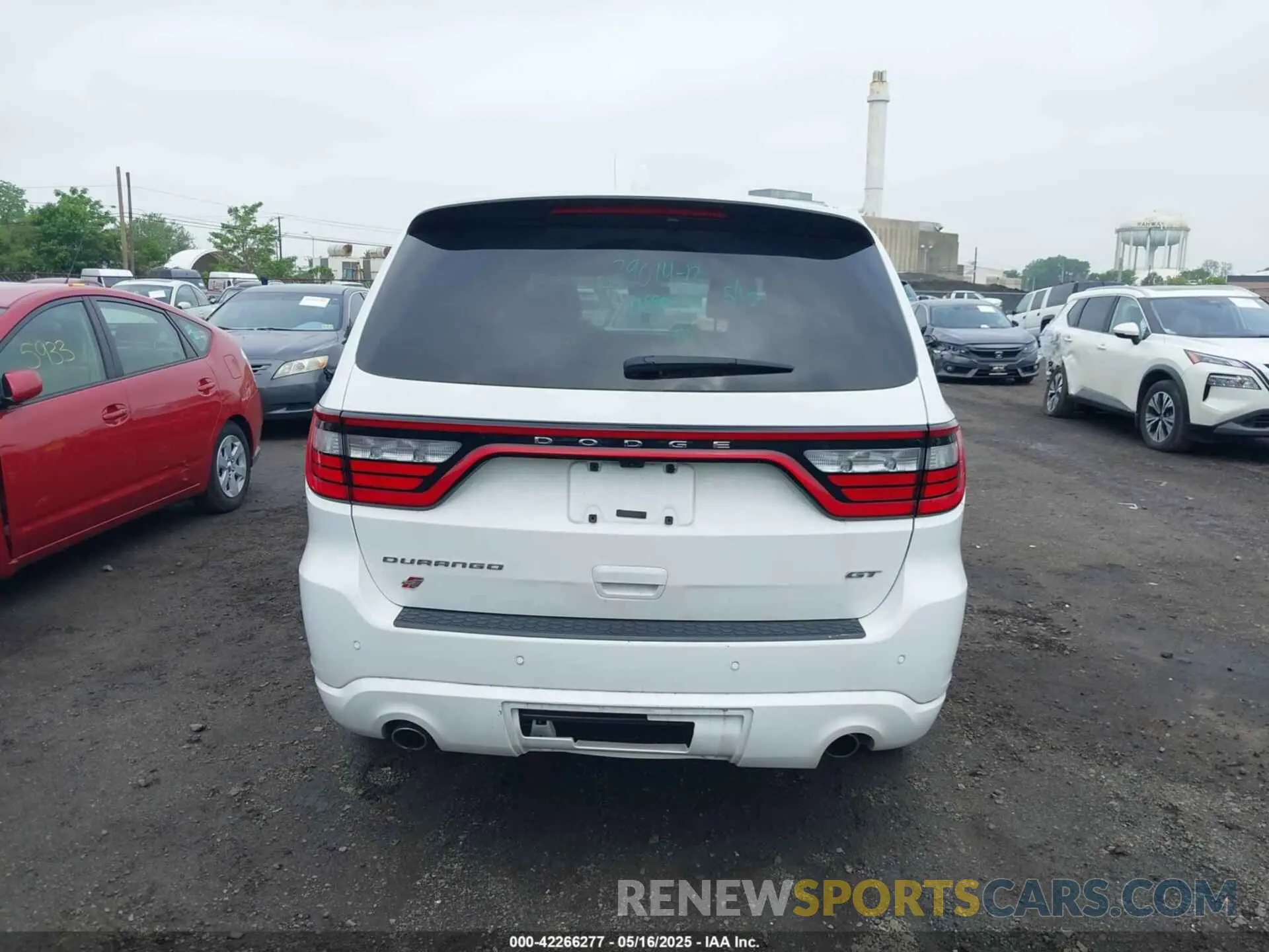 16 fotografías del automóvil dañado 1C4RDJDG7MC695218 DODGE DURANGO 2021